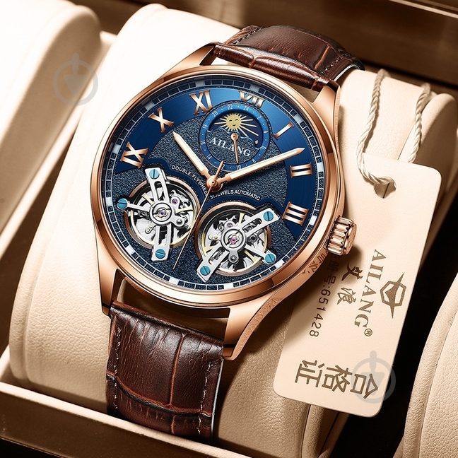 Наручний годинник чоловічий FlyWheel Ailang - фото 18