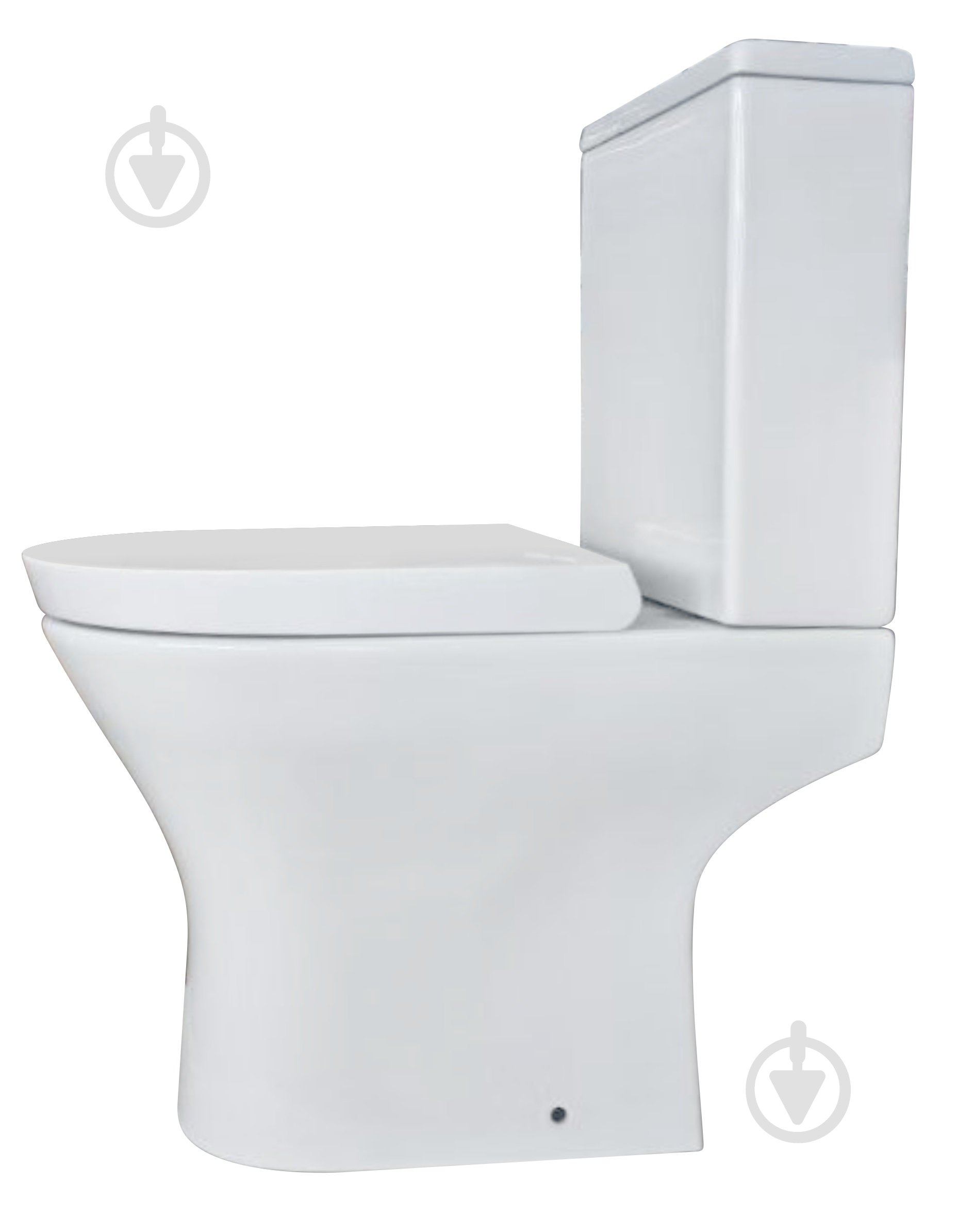 Унітаз-компакт Imprese KVET Rimless, 61х36х79см, з сидінням Duroplast slow-closing - фото 3 Унітаз-компакт Imprese KVET Rimless, 61х36х79см, з сидінням Duroplast slow-closing - фото 3