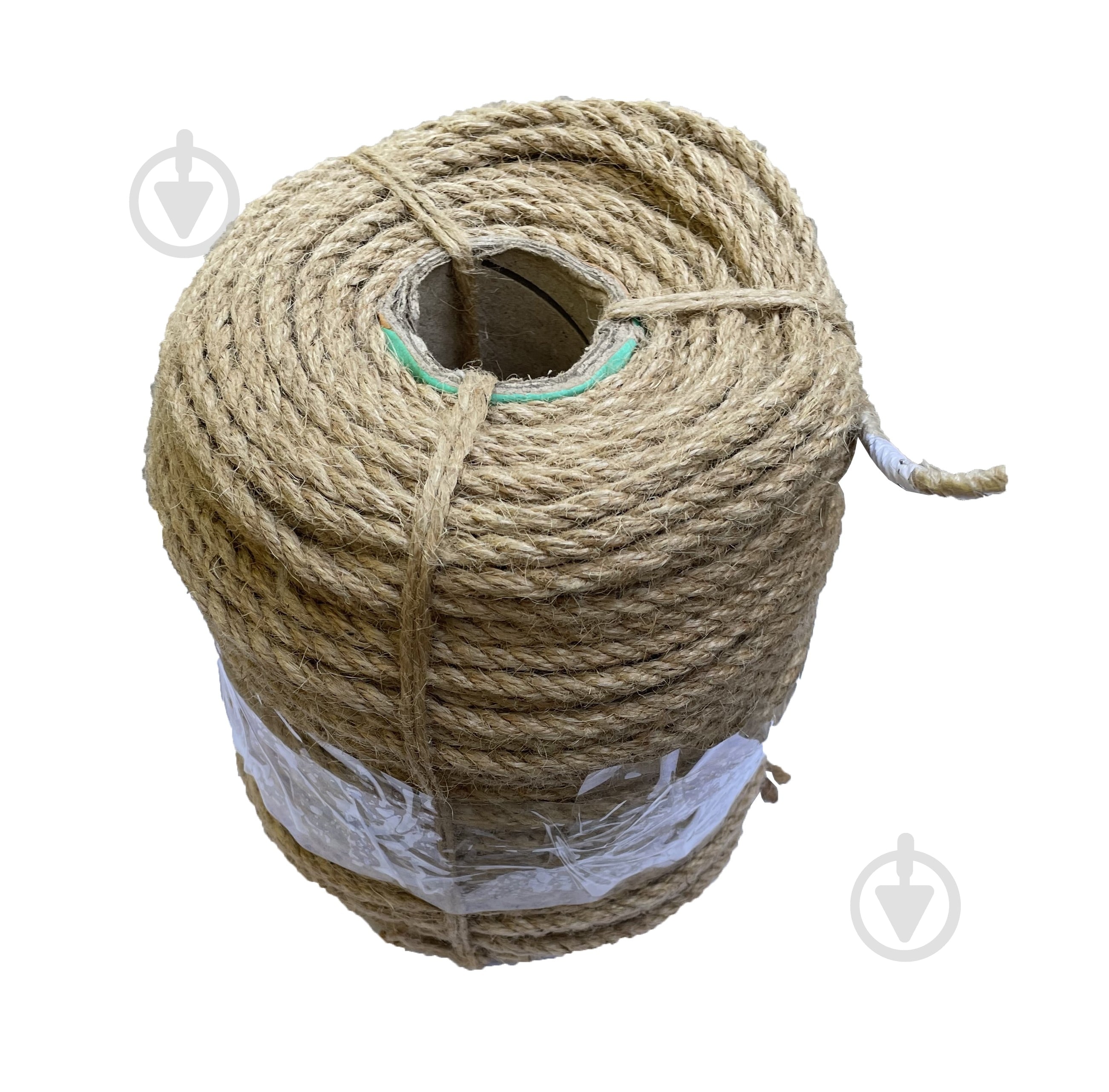 Канат джутовый 6 мм бежевый - фото 1