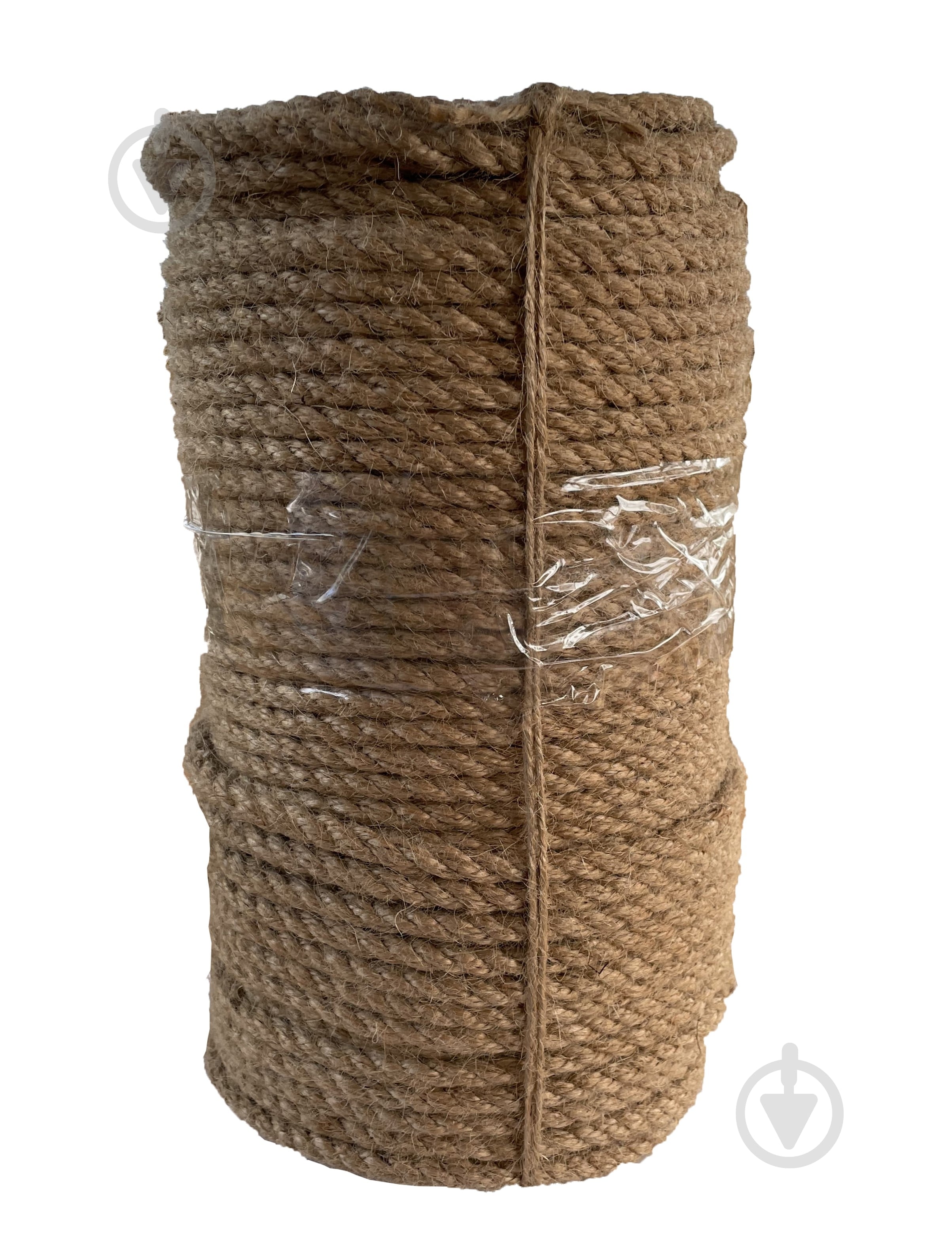 Канат джутовый 8 мм бежевый - фото 1