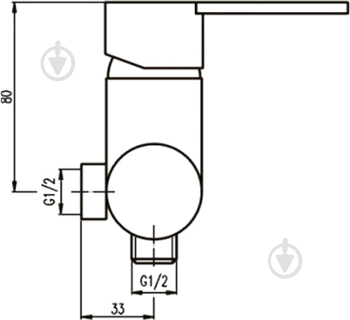 Смеситель для душа Deante Elder BCE 040M - фото 3