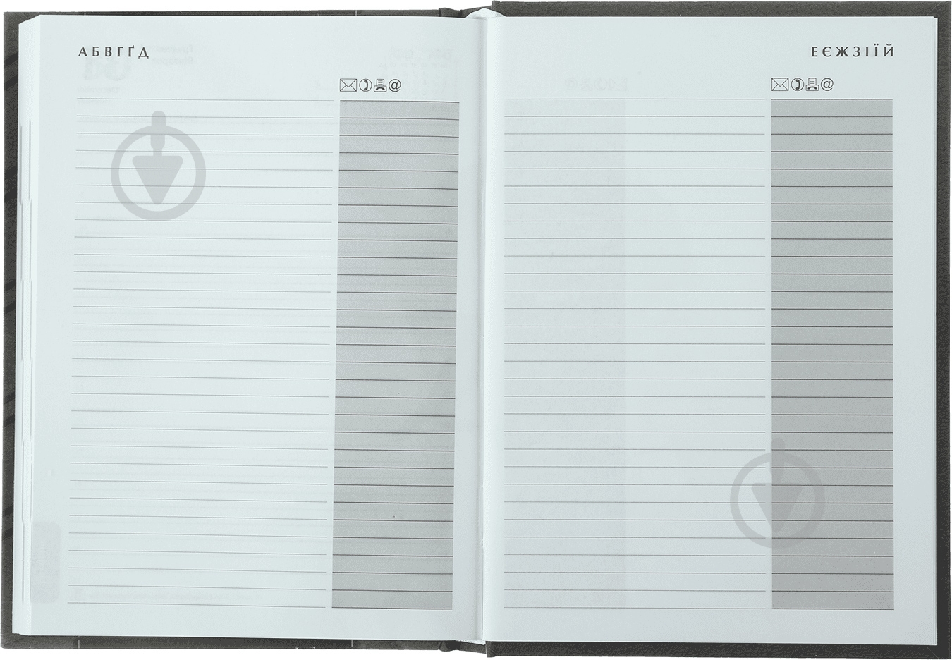 Дневник датированный PARALLEL Buromax A5 2026 синий - фото 3 Дневник датированный PARALLEL Buromax A5 2026 синий - фото 3