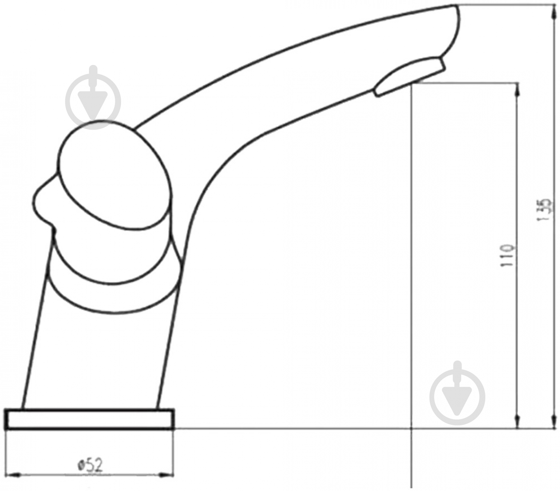 Смеситель для умывальника Deante Melissa BCL 040D - фото 6