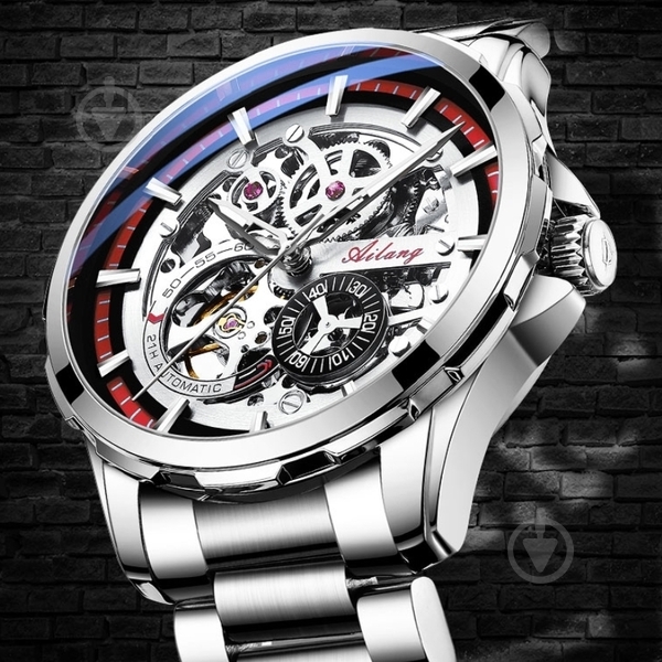 Наручные часы мужские Sceleton Ailang - фото 4