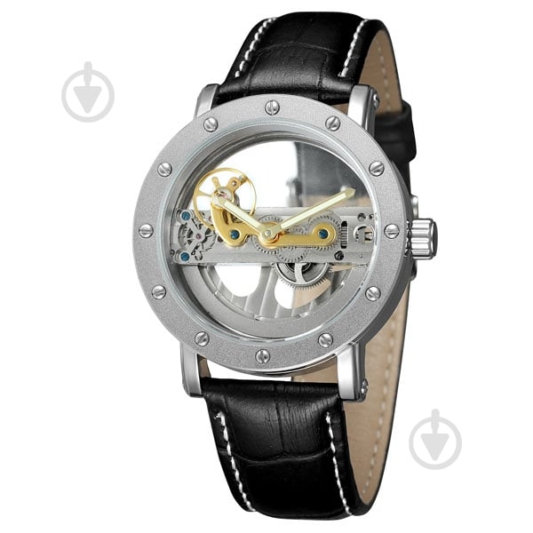 Наручний годинник чоловічий Air Silver Forsining - фото 2