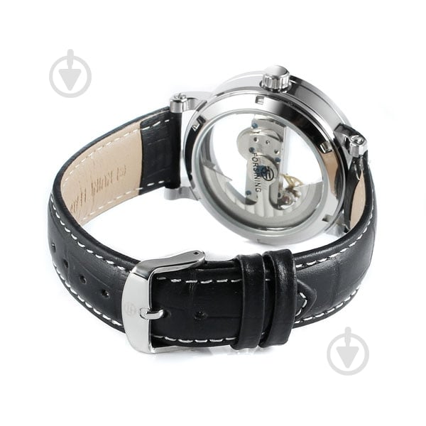 Наручний годинник чоловічий Air Silver Forsining - фото 5