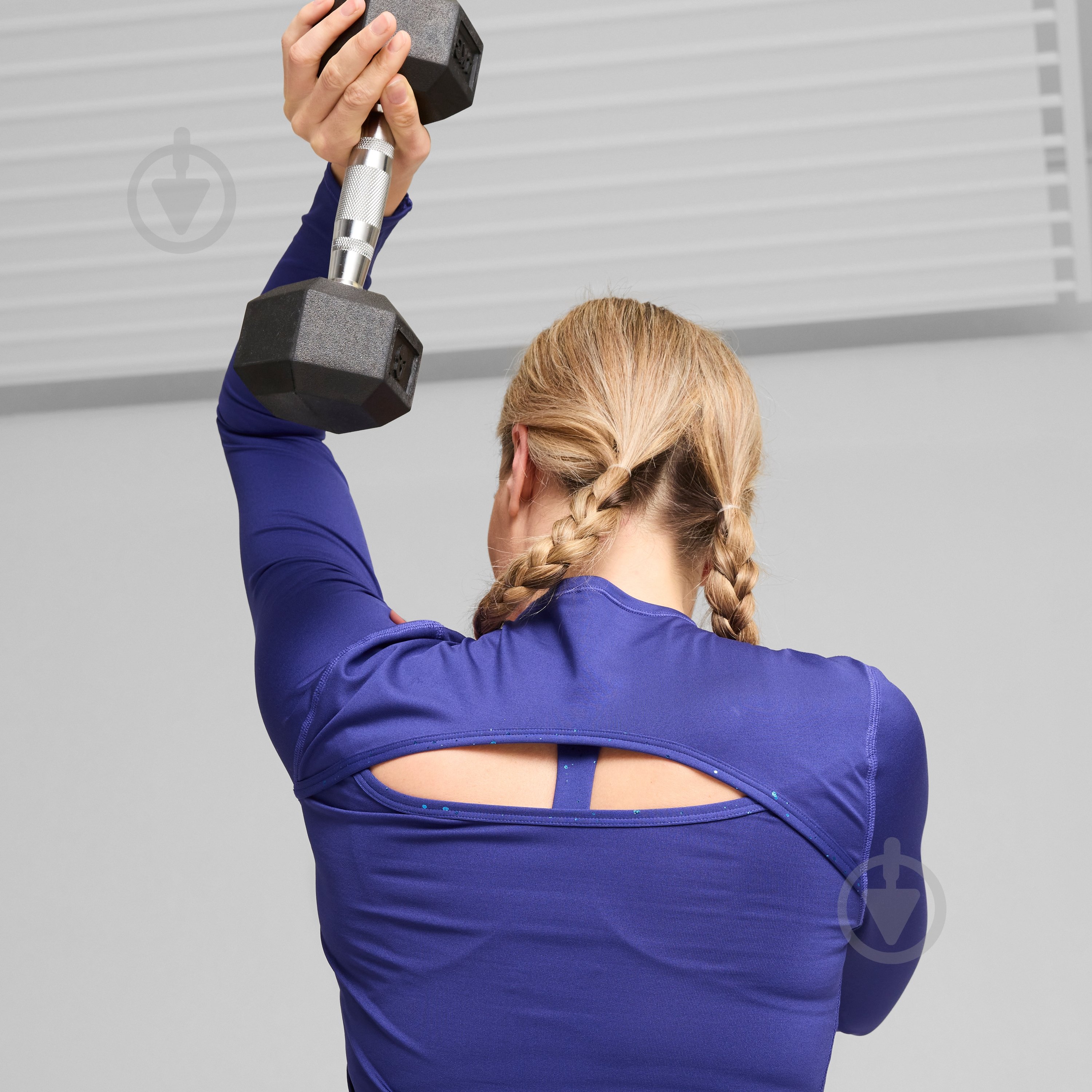 Топ Puma INTERGALACTIC LS TOP 52580127 р.L синій - фото 7 Топ Puma INTERGALACTIC LS TOP 52580127 р.L синій - фото 7