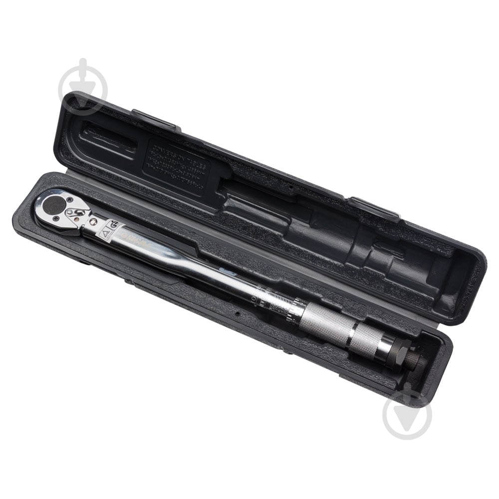 Ключ динамометрический Sigma 3/8” 19-110Нм (кейс) 6049131 - фото 2 Ключ динамометрический Sigma 3/8” 19-110Нм (кейс) 6049131 - фото 2