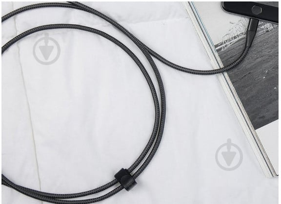 Кабель Anker Lightning - USB Type-C 1,8 м чорний (A8453H11) - фото 3 Кабель Anker Lightning - USB Type-C 1,8 м чорний (A8453H11) - фото 3