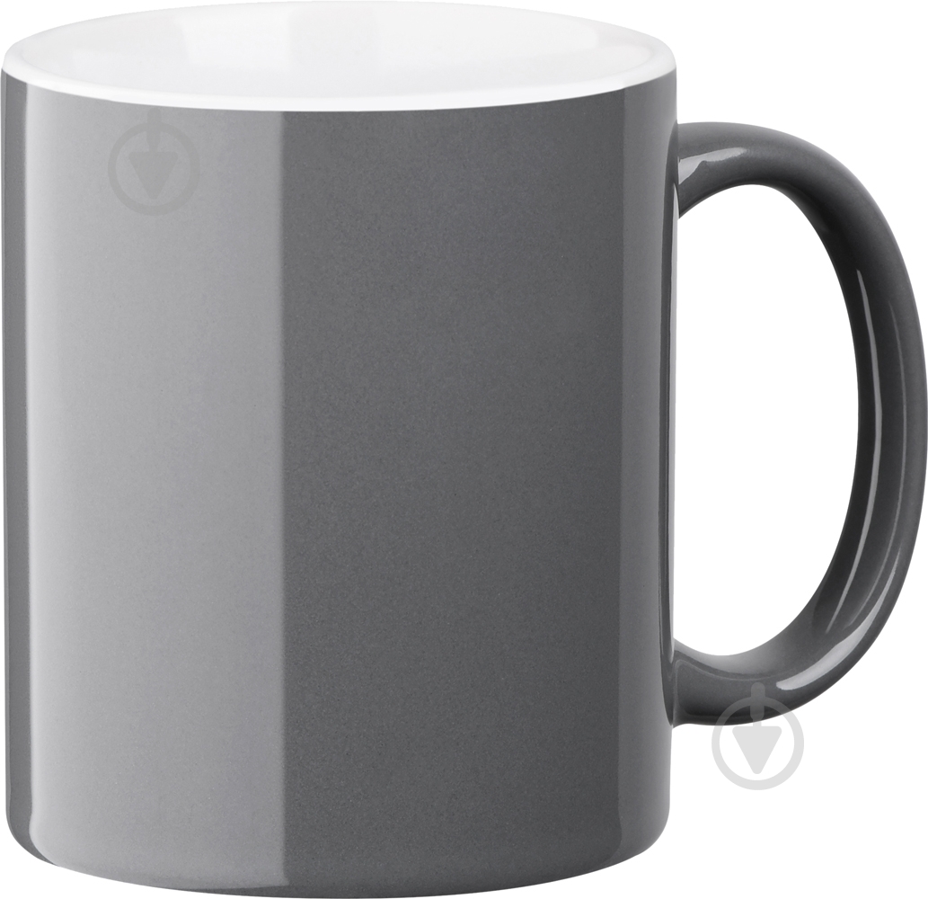 Чашка Ardesto Bari 330 мл AR3033BGY серая - фото 1