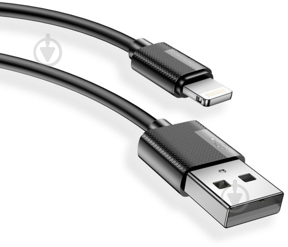 Кабель T-PHOX Lightning - USB Type-C 2 м черный (T-L801(2) black) - фото 3 Кабель T-PHOX Lightning - USB Type-C 2 м черный (T-L801(2) black) - фото 3