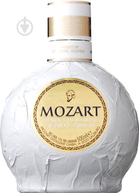 Лікер MOZART Chocolate Cream White 0,7 л - фото 1