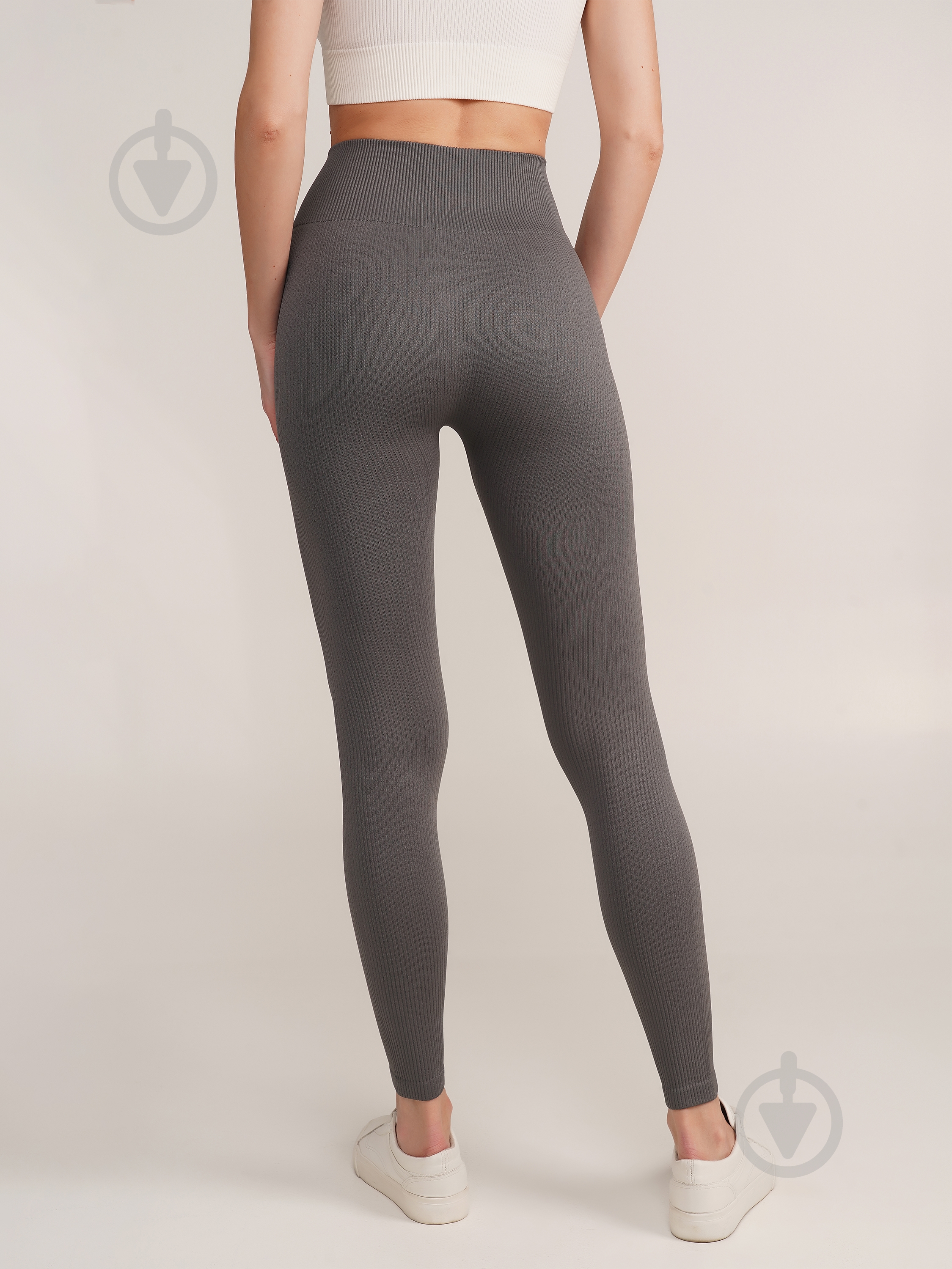 Лосины Giulia LEGGINGS RIB 02 р.S/M серый - фото 3