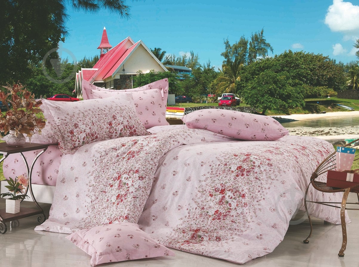 Комплект постельного белья 2,0 6639 розовый Zastelli - фото 1
