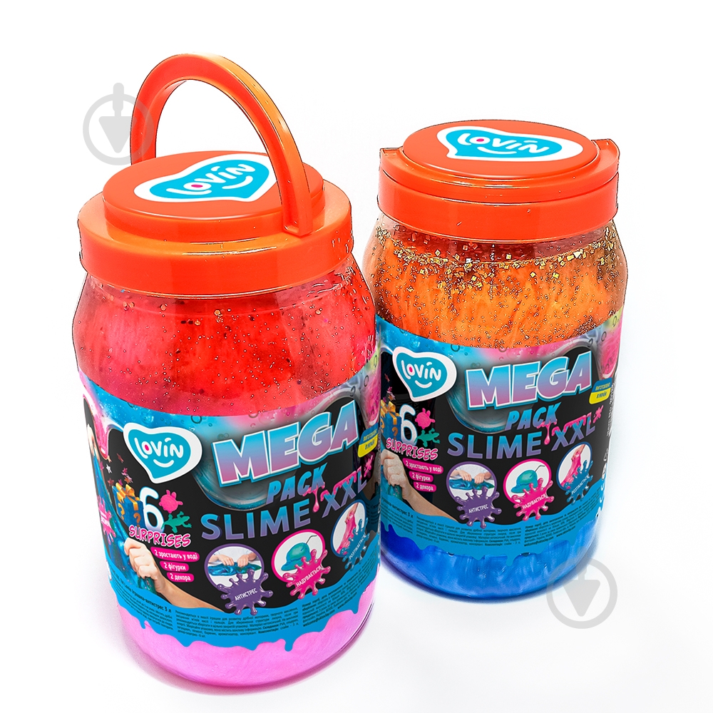 ᐉ Лизун-антистресс Lovin Mega Pack SLIME XXL 3 л 80188 • Купить в