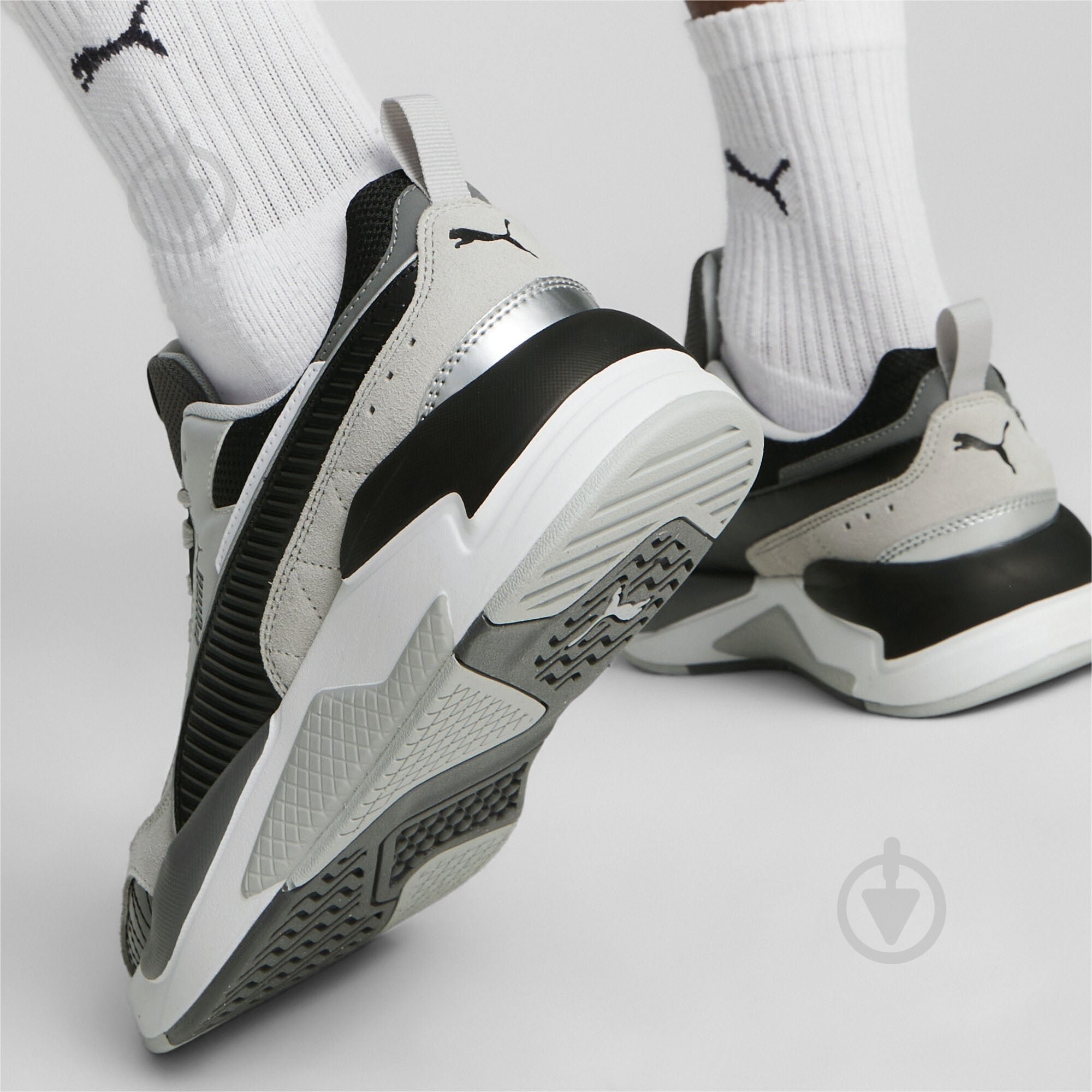Кроссовки мужские демисезонные Puma X-RAY 2 SQUARE SD 38320312 р.45 серые - фото 3 Кроссовки мужские демисезонные Puma X-RAY 2 SQUARE SD 38320312 р.45 серые - фото 3