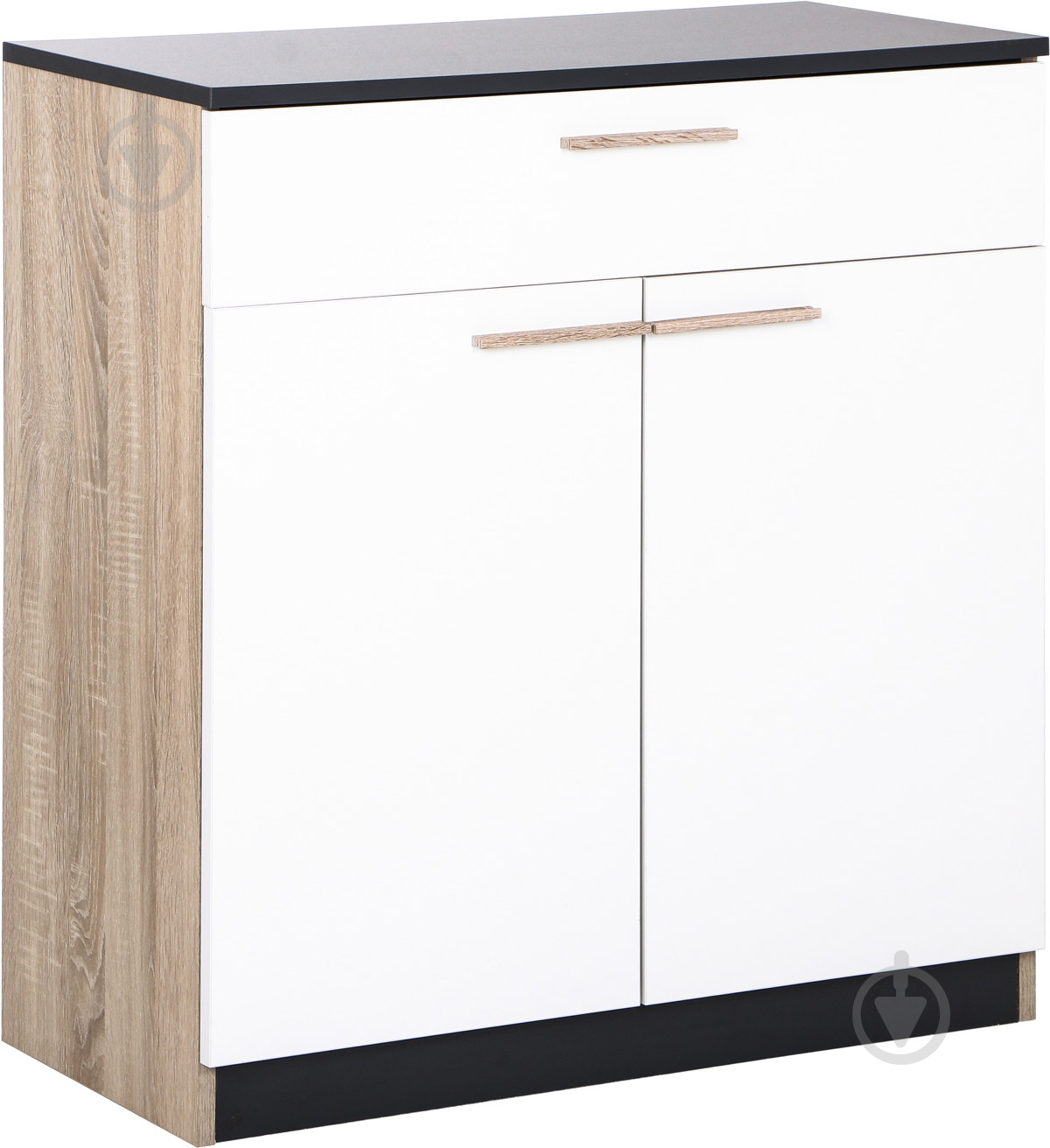 Комод Embawood Леди W900 дуб сонома/антрацит/белый - фото 2