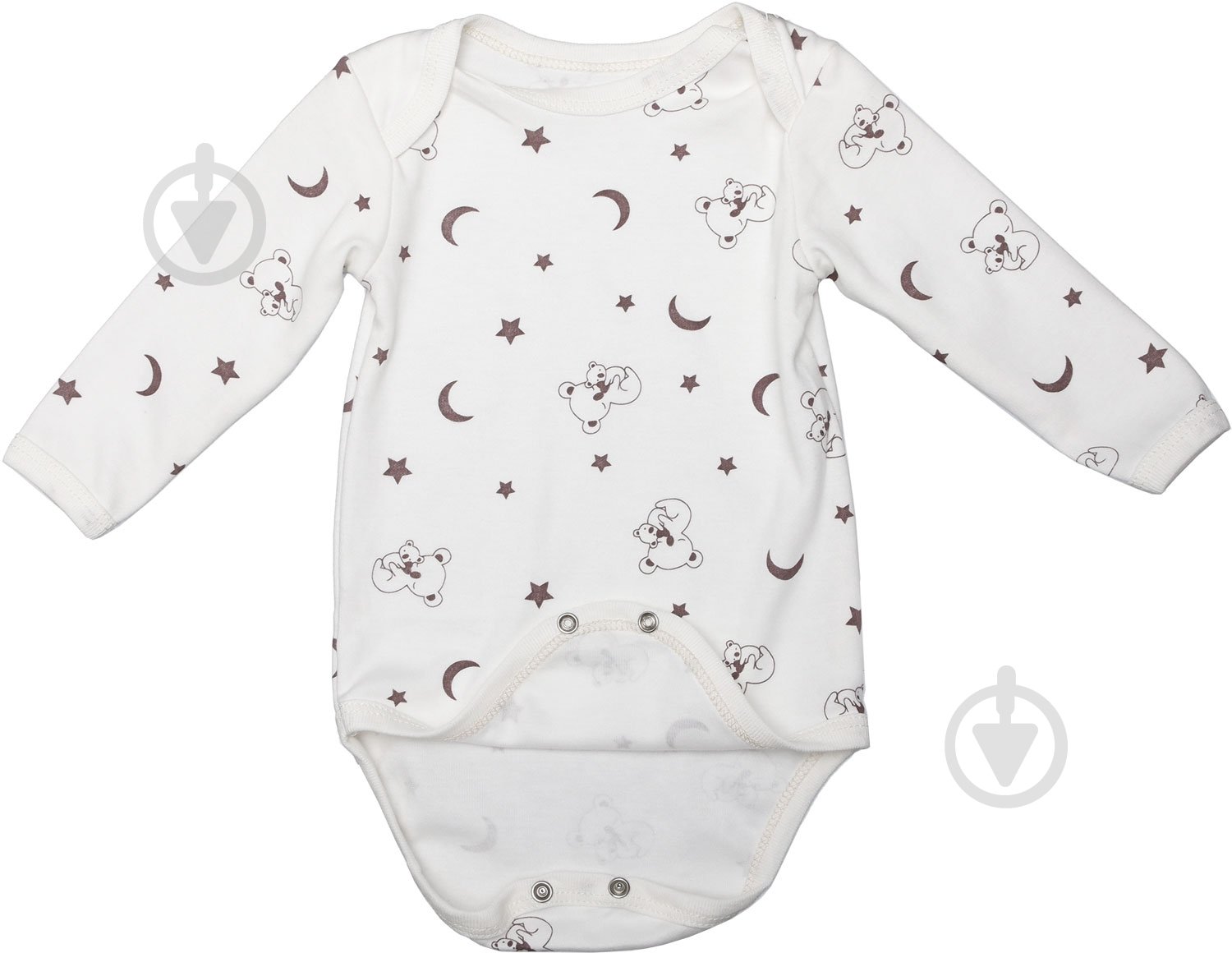 Боди унисекс Bambinelli Медвежонок р.68 белый с рисунком - фото 4