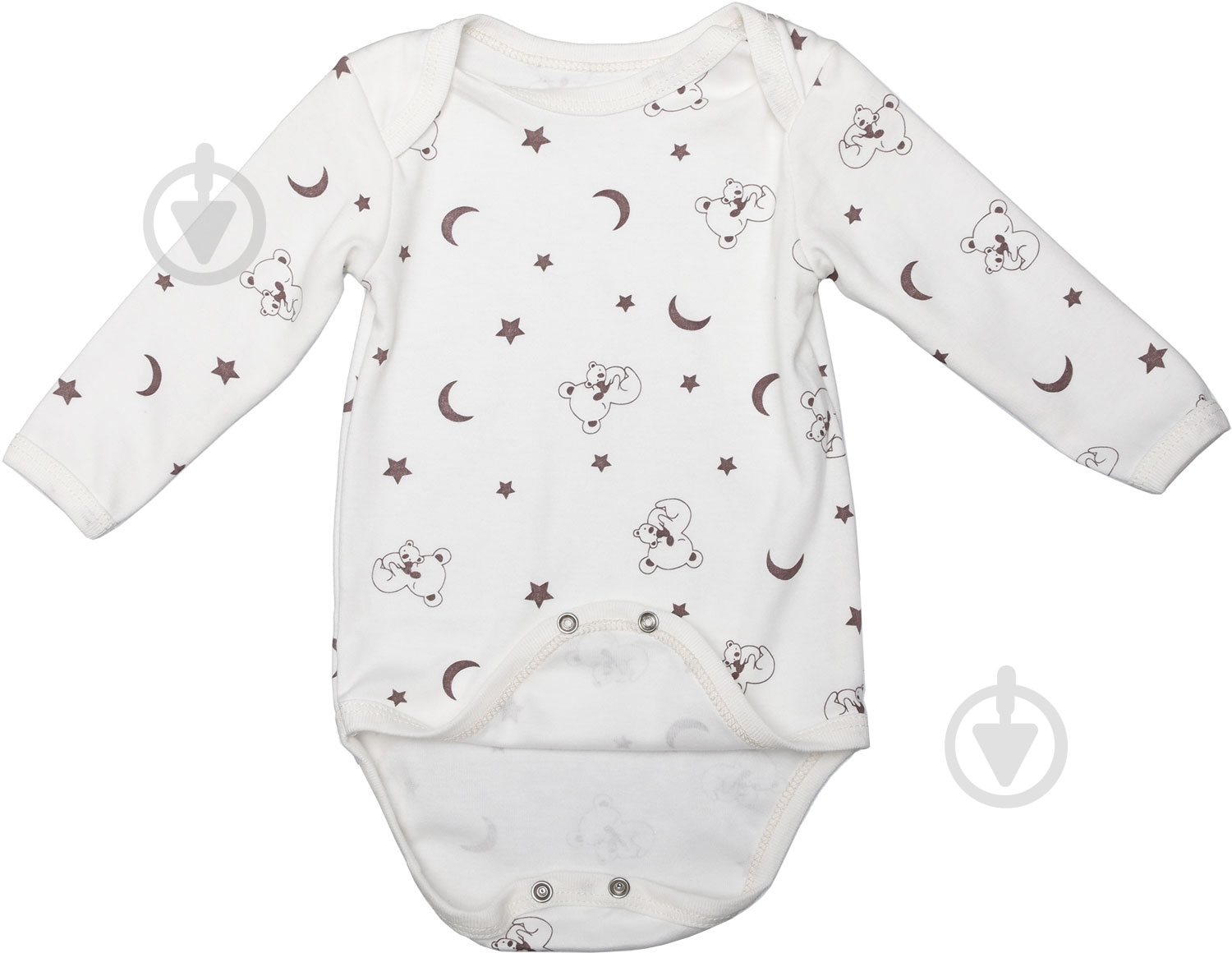 Боди унисекс Bambinelli Медвежонок р.74 белый с рисунком - фото 4 Боди унисекс Bambinelli Медвежонок р.74 белый с рисунком - фото 4