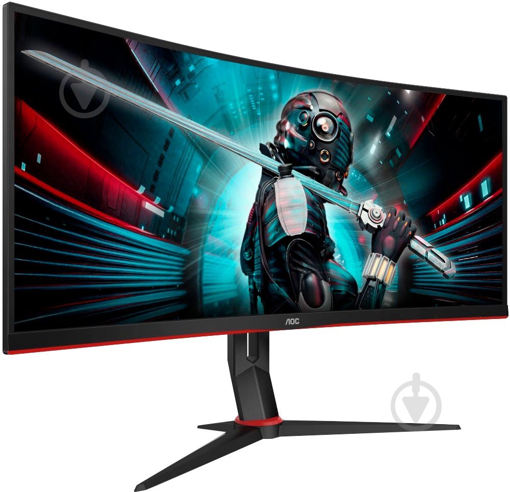 Монитор AOC 34" (CU34G2X/BK) - фото 2 Монитор AOC 34" (CU34G2X/BK) - фото 2