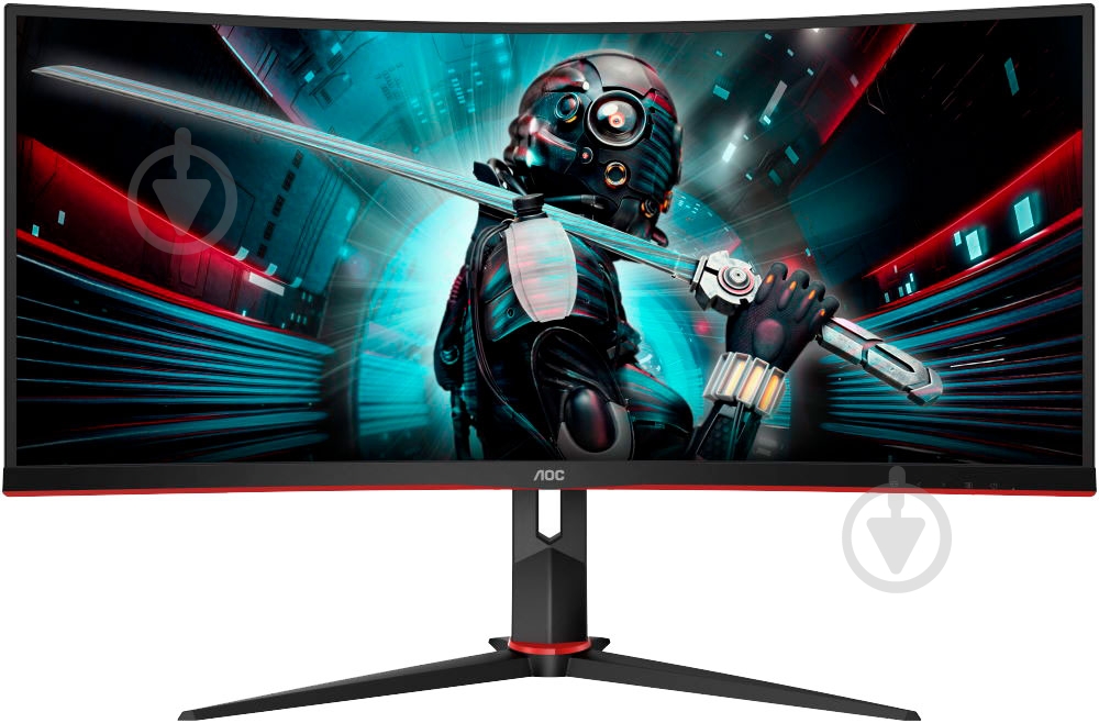 Монитор AOC 34" (CU34G2X/BK) - фото 1 Монитор AOC 34" (CU34G2X/BK) - фото 1