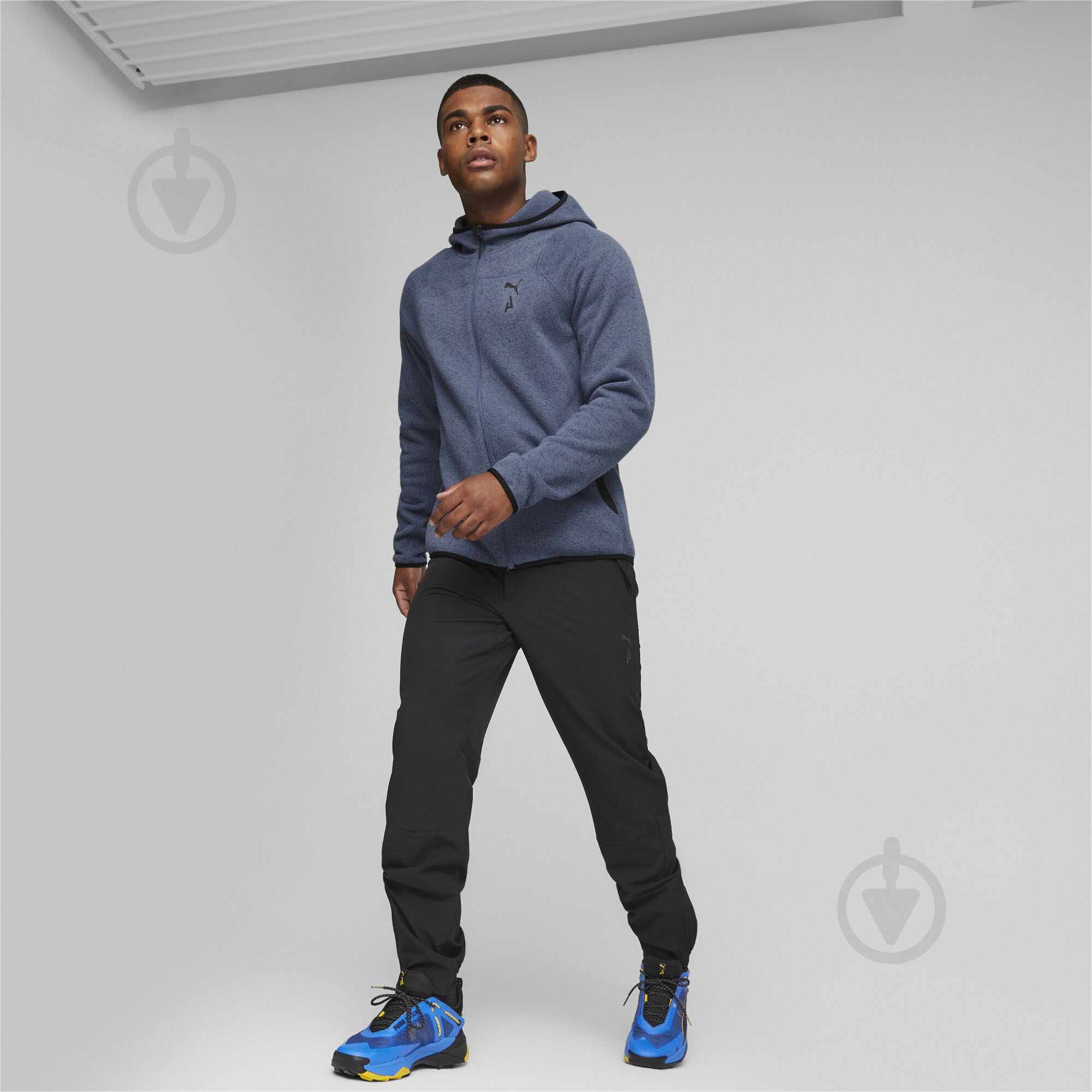Кроссовки мужские демисезонные Puma EXPLORE NITRO 37785407 р.41 голубые - фото 6