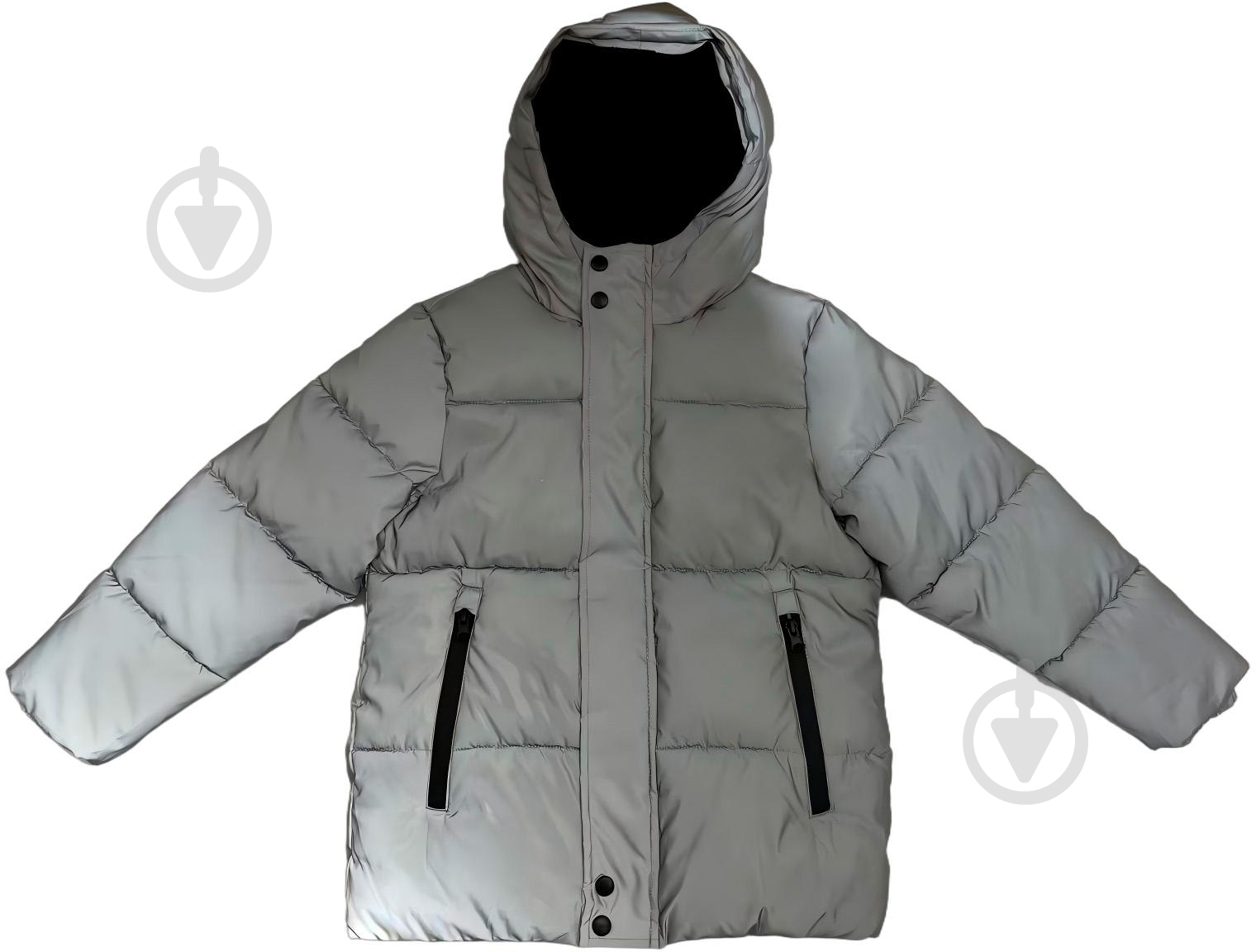Куртка-пуховик для хлопчиків HW р.152-158 сірий REFLECTIVE JACKET - фото 10 Куртка-пуховик для хлопчиків HW р.152-158 сірий REFLECTIVE JACKET - фото 10