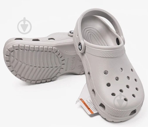 Сабо Crocs Classic Atm 10001-1FT р.45/46 серый - фото 6