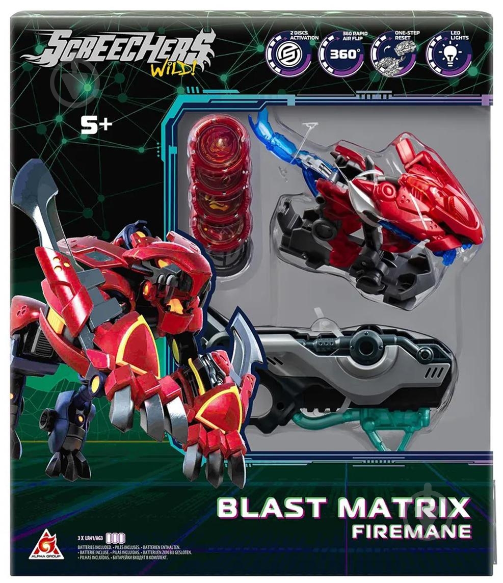 Ігровий набір Screechers Wild! S5 L2 ФАЙЕРМЕН EU686122 - фото 1 Ігровий набір Screechers Wild! S5 L2 ФАЙЕРМЕН EU686122 - фото 1