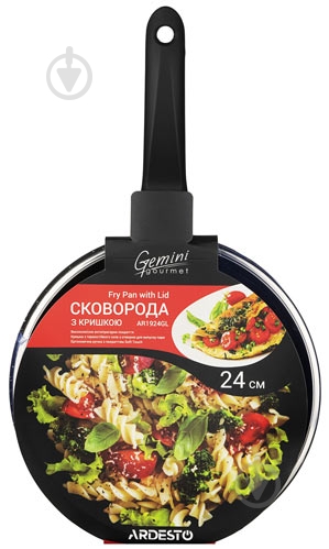 Сковорода с крышкой Ardesto Gemini Gourmet AR1924GL - фото 3 Сковорода с крышкой Ardesto Gemini Gourmet AR1924GL - фото 3