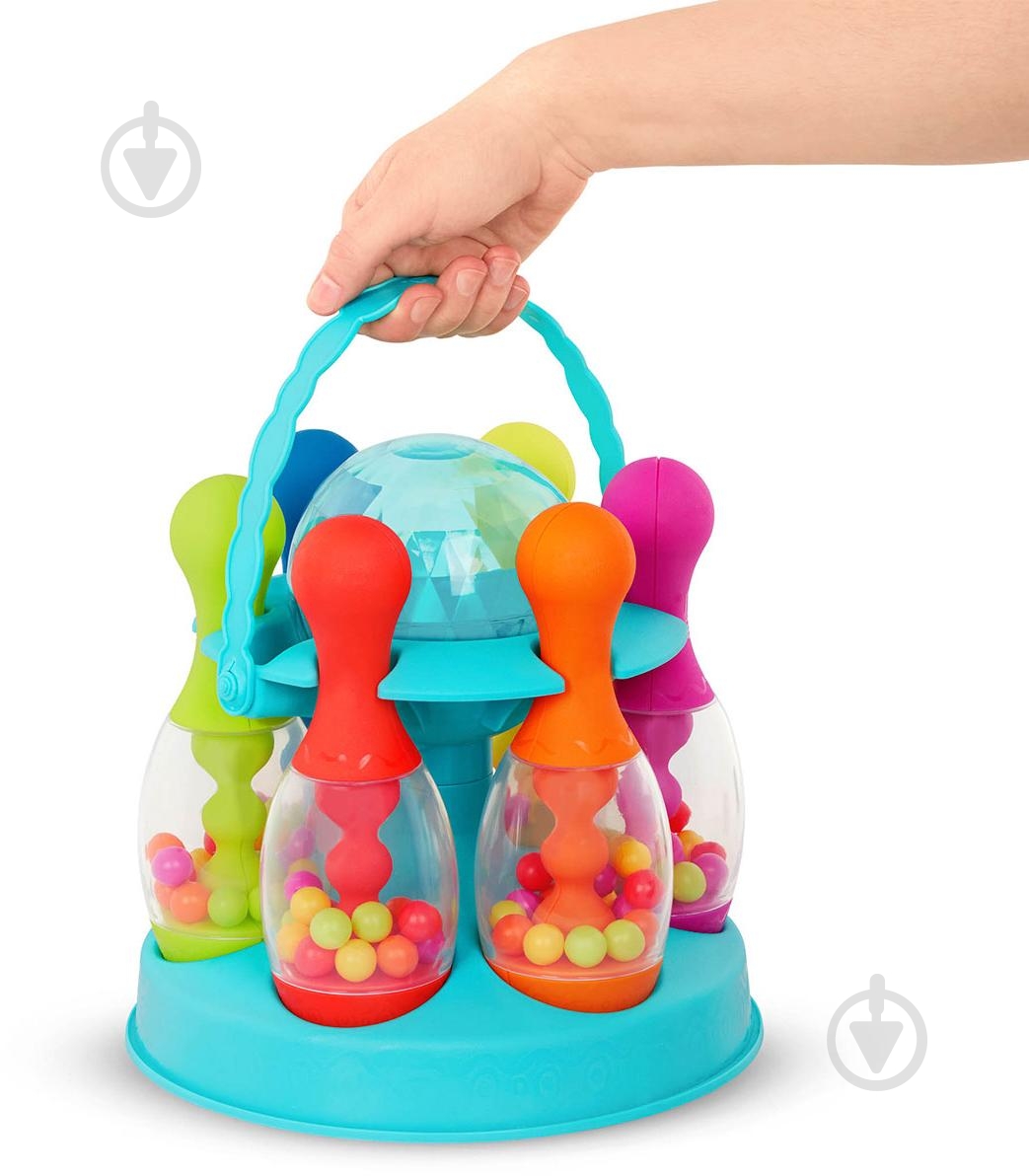 Игровой набор Battat Красочный боулинг BX2438Z - фото 6 Игровой набор Battat Красочный боулинг BX2438Z - фото 6