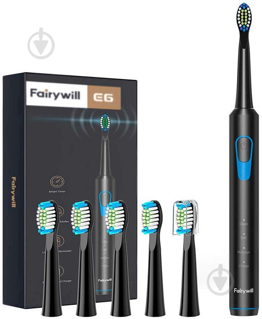 Электрическая зубная щетка Fairywill E6 - фото 1 Электрическая зубная щетка Fairywill E6 - фото 1