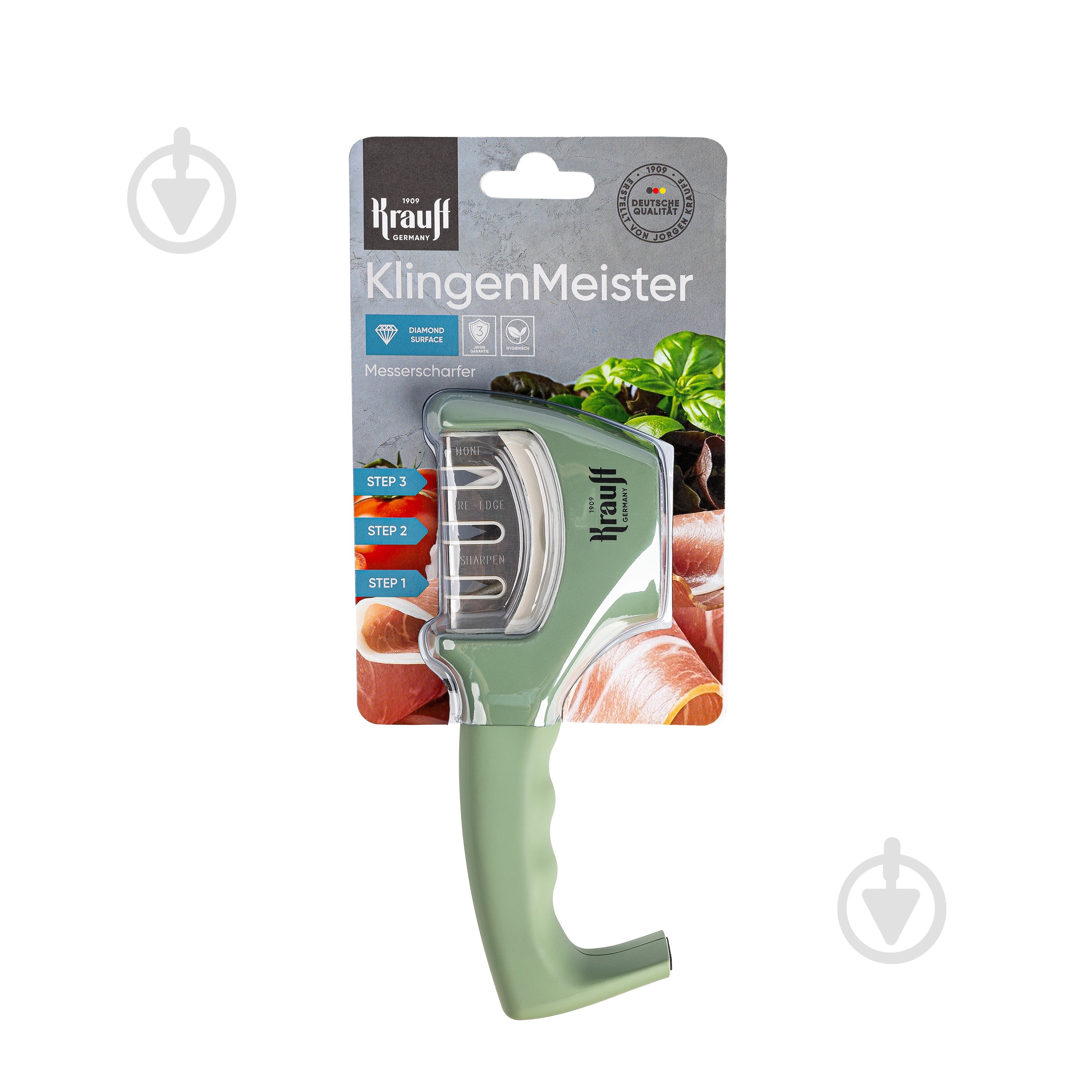 Точилка для ножей Krauff зеленая 29-305-225 - фото 6 Точилка для ножей Krauff зеленая 29-305-225 - фото 6