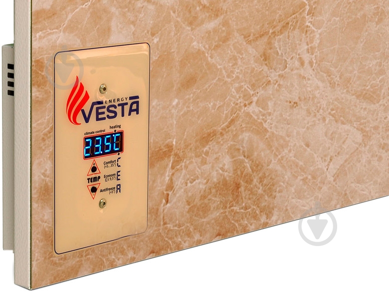 Панель керамічна опалювальна Vesta Energy PRO 700 бежевый - фото 8