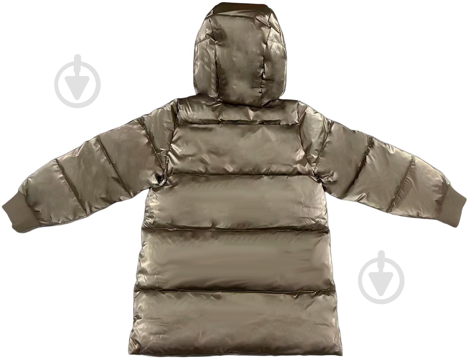 Куртка-пуховик для девочек HW р.140–146 серый COG2912303 - фото 2 Куртка-пуховик для девочек HW р.140–146 серый COG2912303 - фото 2