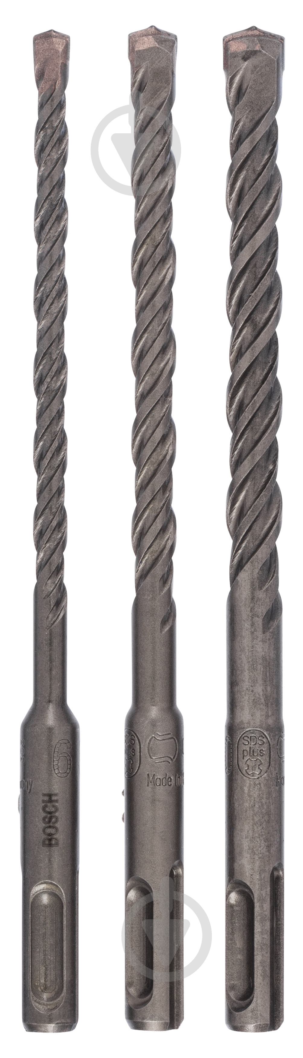 Набор буров Bosch 5 SDS-plus 6x3 шт. 1617000117 - фото 1