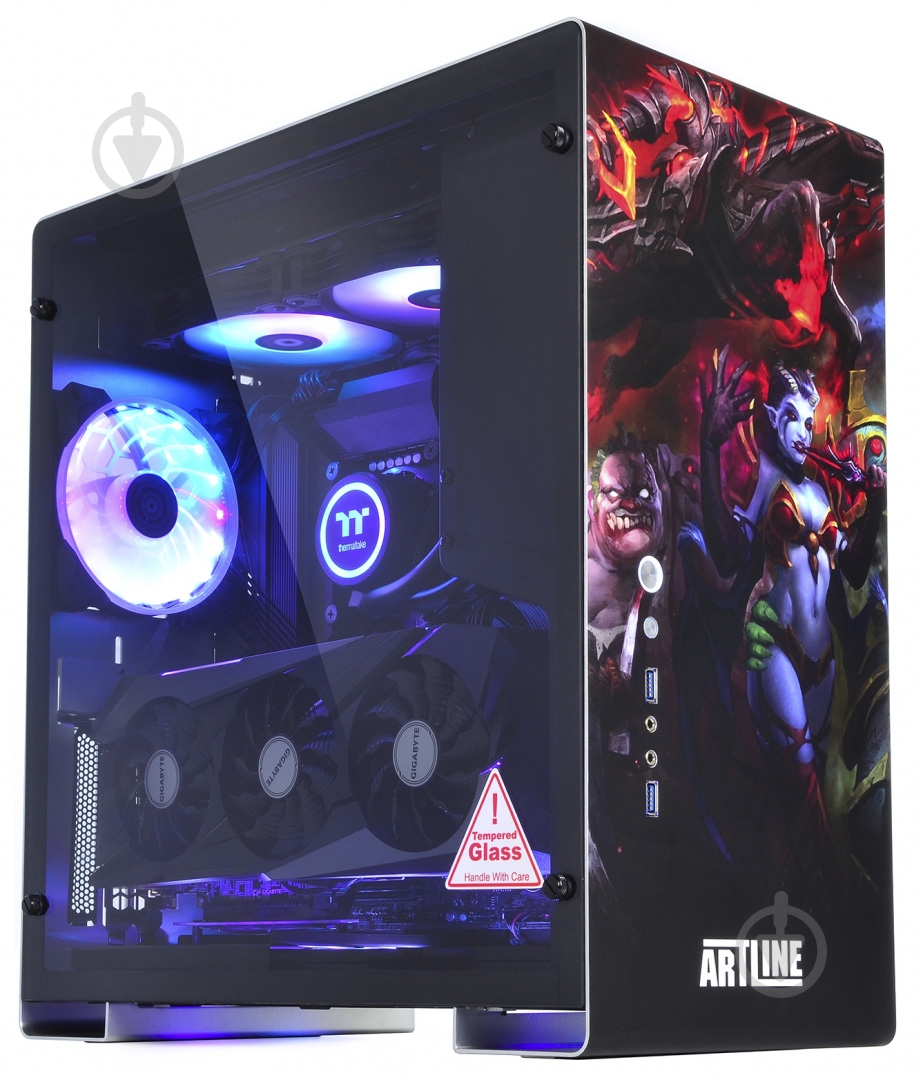 Компьютер Artline Overlord GIGA (GIGAv25) exclusive airbrushing - фото 10