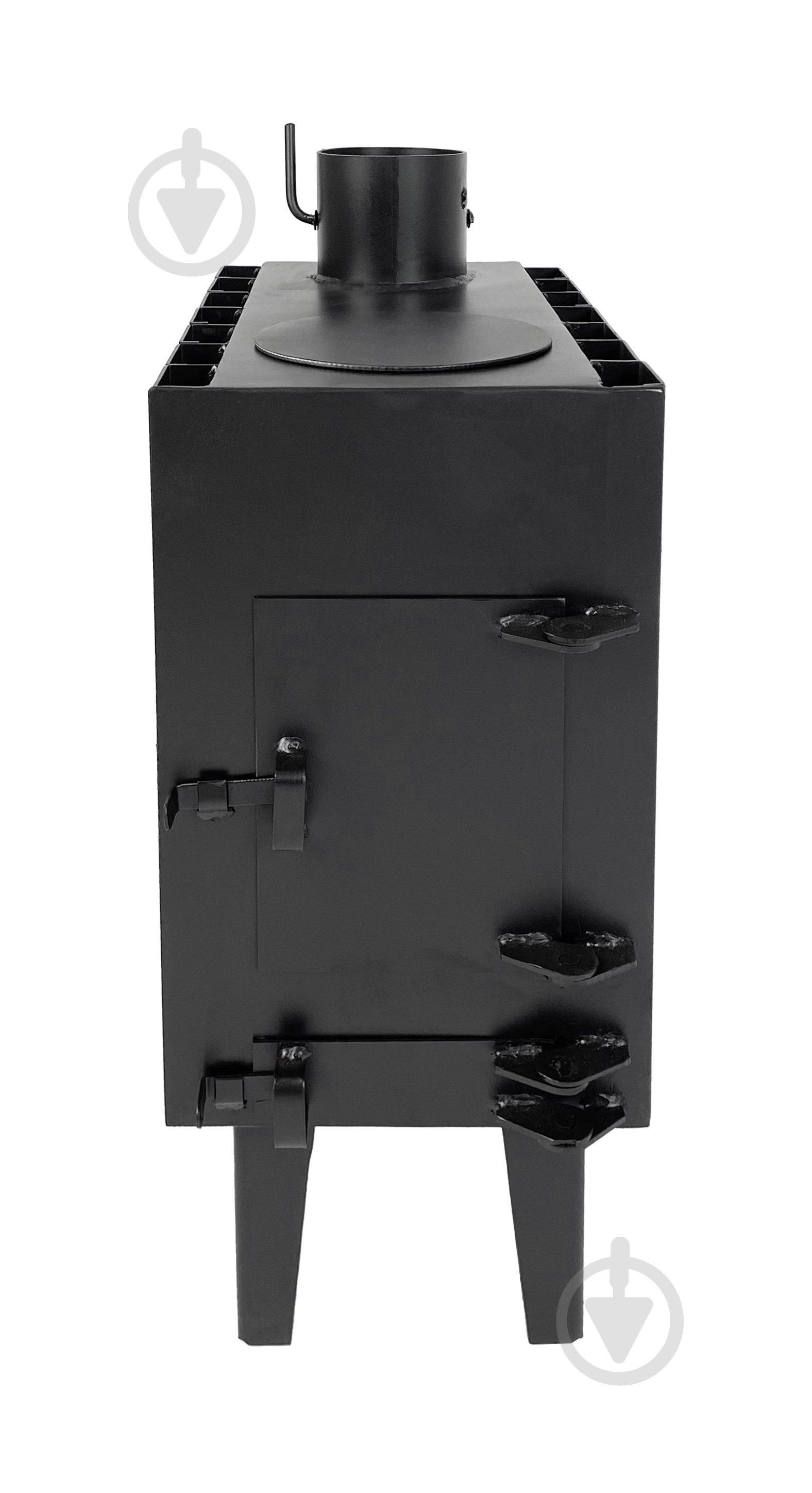 Піч-буржуйка Metalzavod BP-100RV з радіатором та варильною поверхнею - фото 9