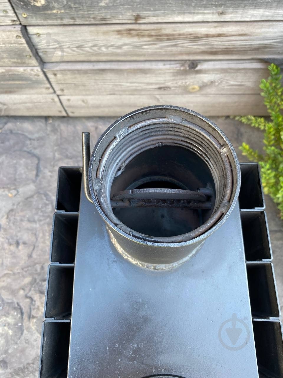 Піч-буржуйка Metalzavod BP-100RV з радіатором та варильною поверхнею - фото 5