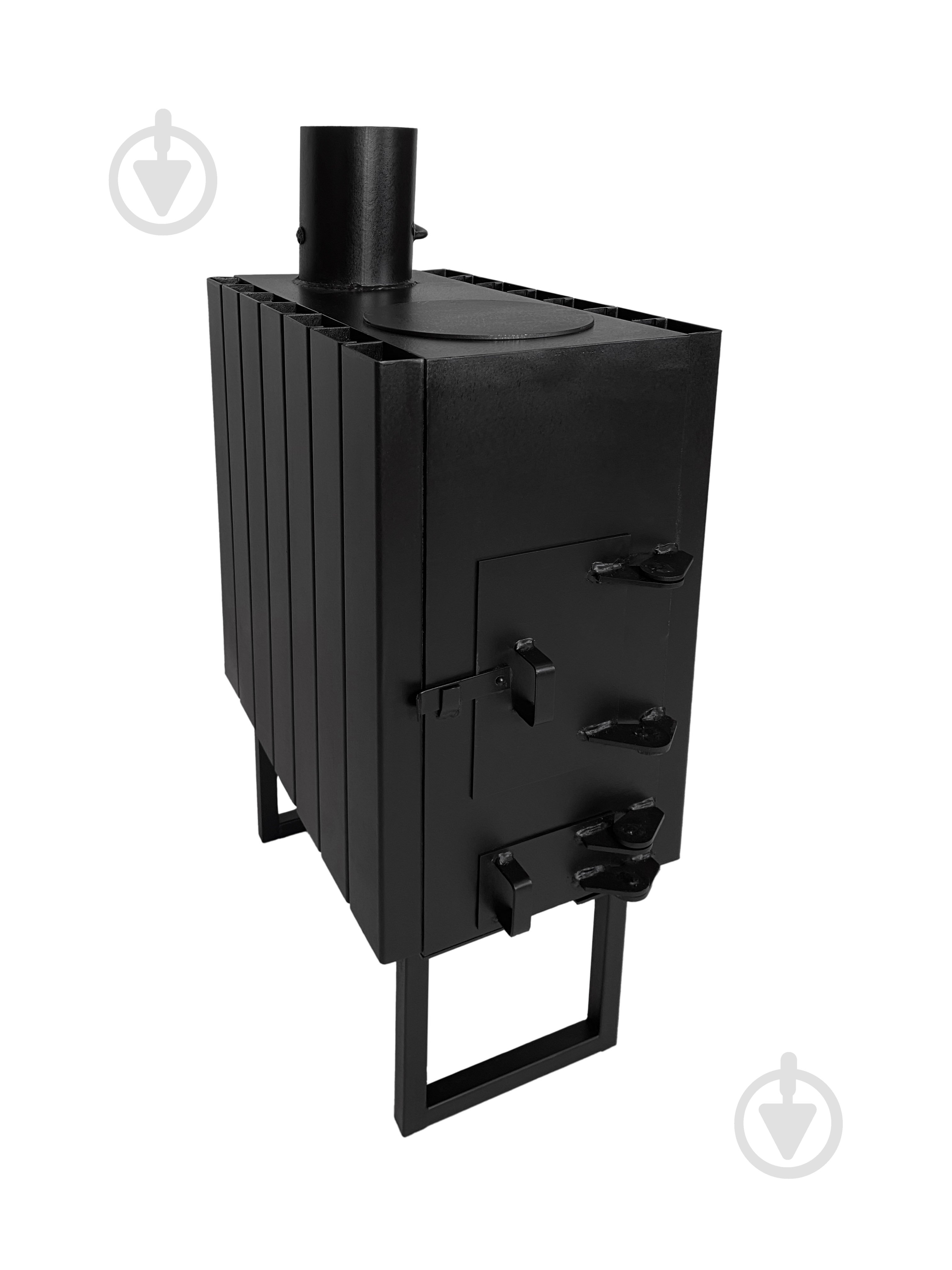 Піч-буржуйка Metalzavod BP-100RV з радіатором та варильною поверхнею - фото 1