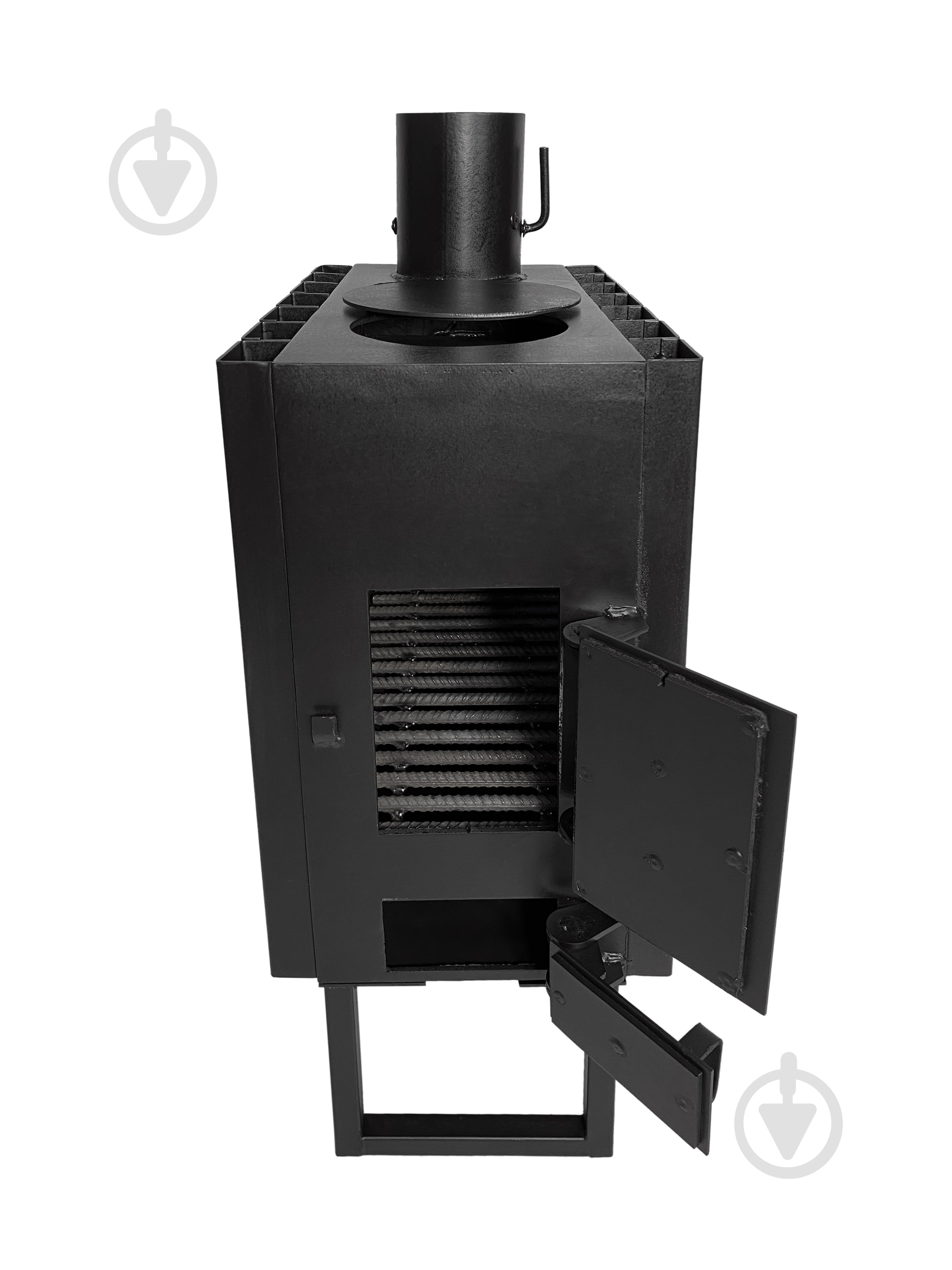 Піч-буржуйка Metalzavod BP-100RV з радіатором та варильною поверхнею - фото 3