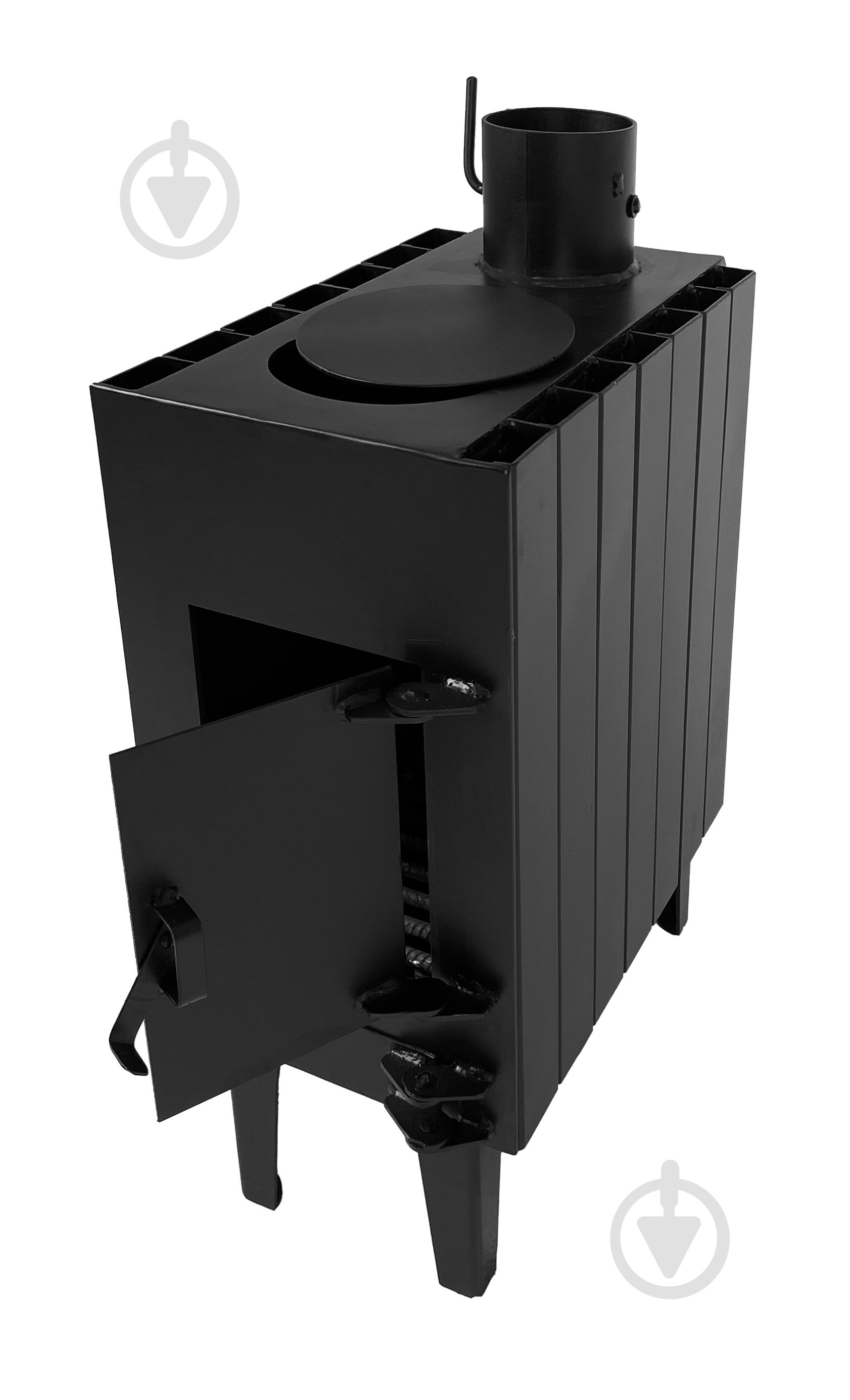 Піч-буржуйка Metalzavod BP-100RV з радіатором та варильною поверхнею - фото 10