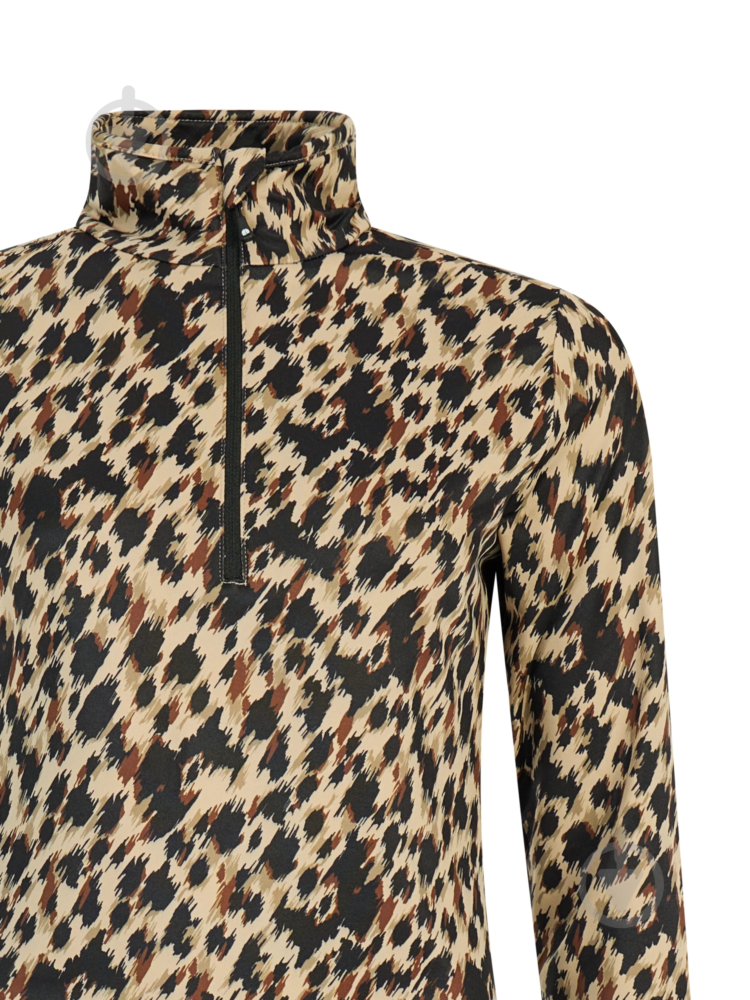 Джемпер Protest Vessy Leopard mid layer P12652013-567 р.M коричневый - фото 10
