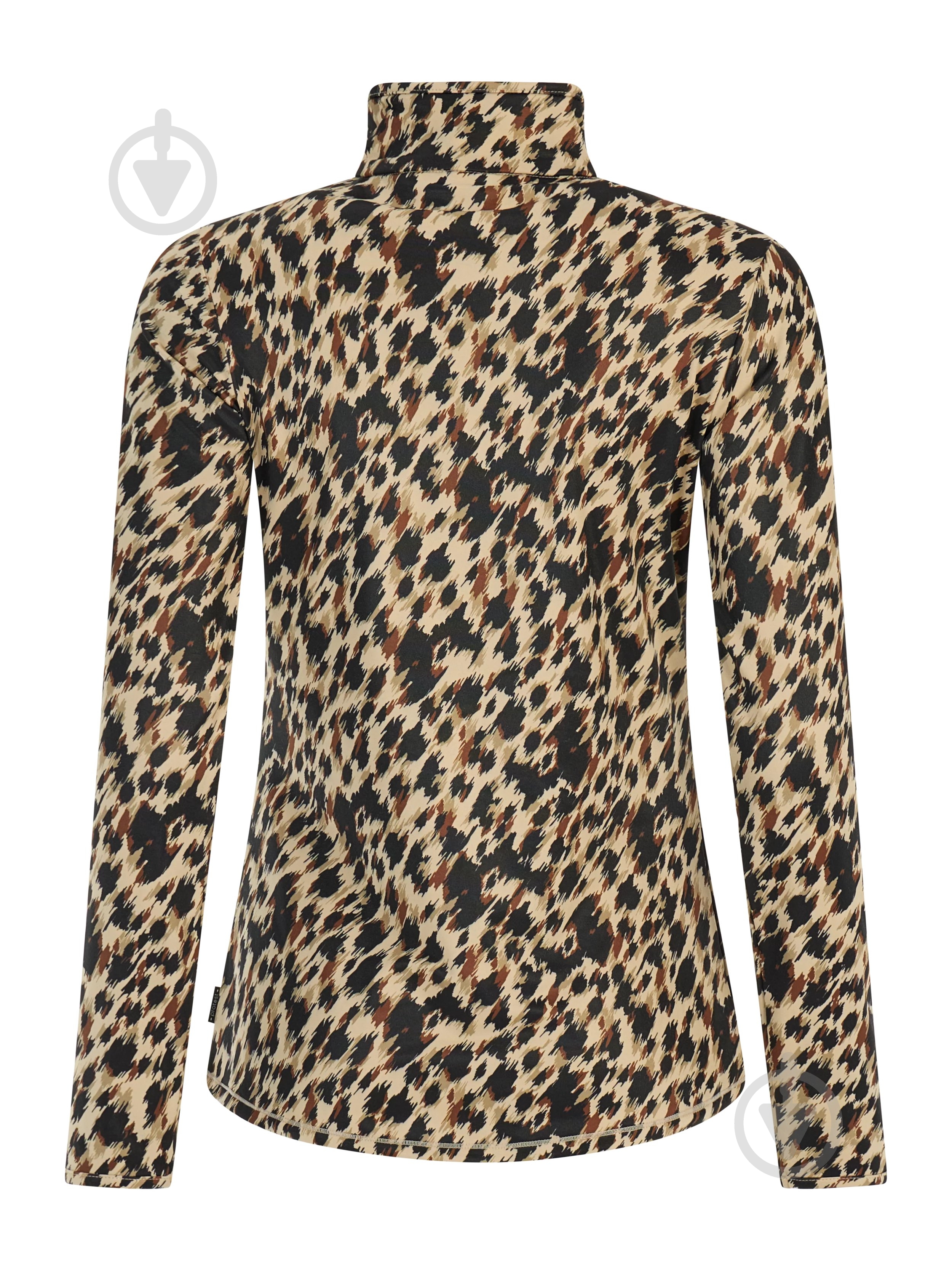 Джемпер Protest Vessy Leopard mid layer P12652013-567 р.M коричневый - фото 9