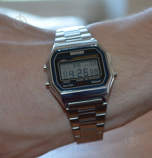 Наручний годинник чоловічий Popular Silver 1123S Skmei - фото 6