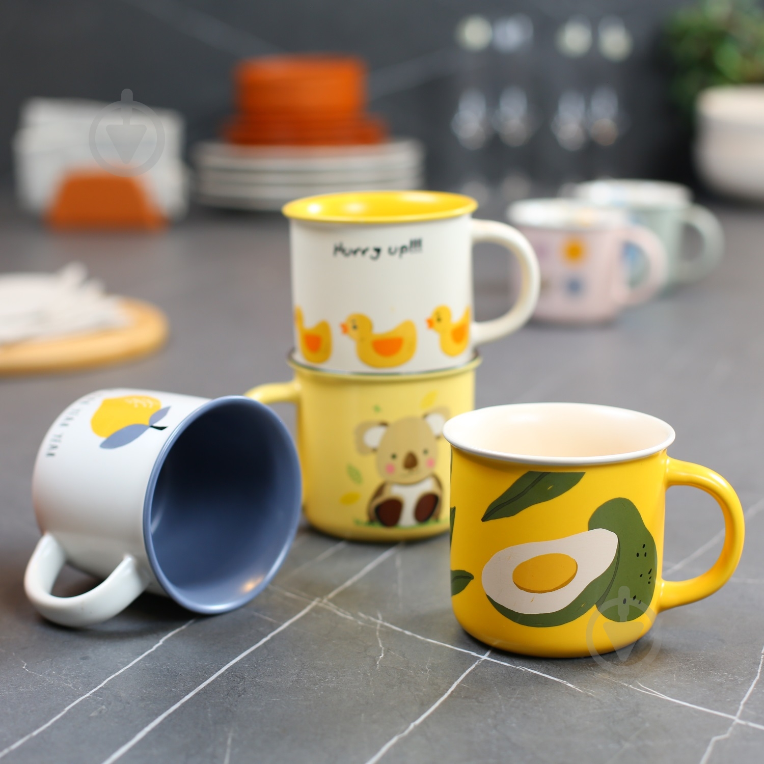 Чашка Fiora Lemon 400 мл - фото 4 Чашка Fiora Lemon 400 мл - фото 4