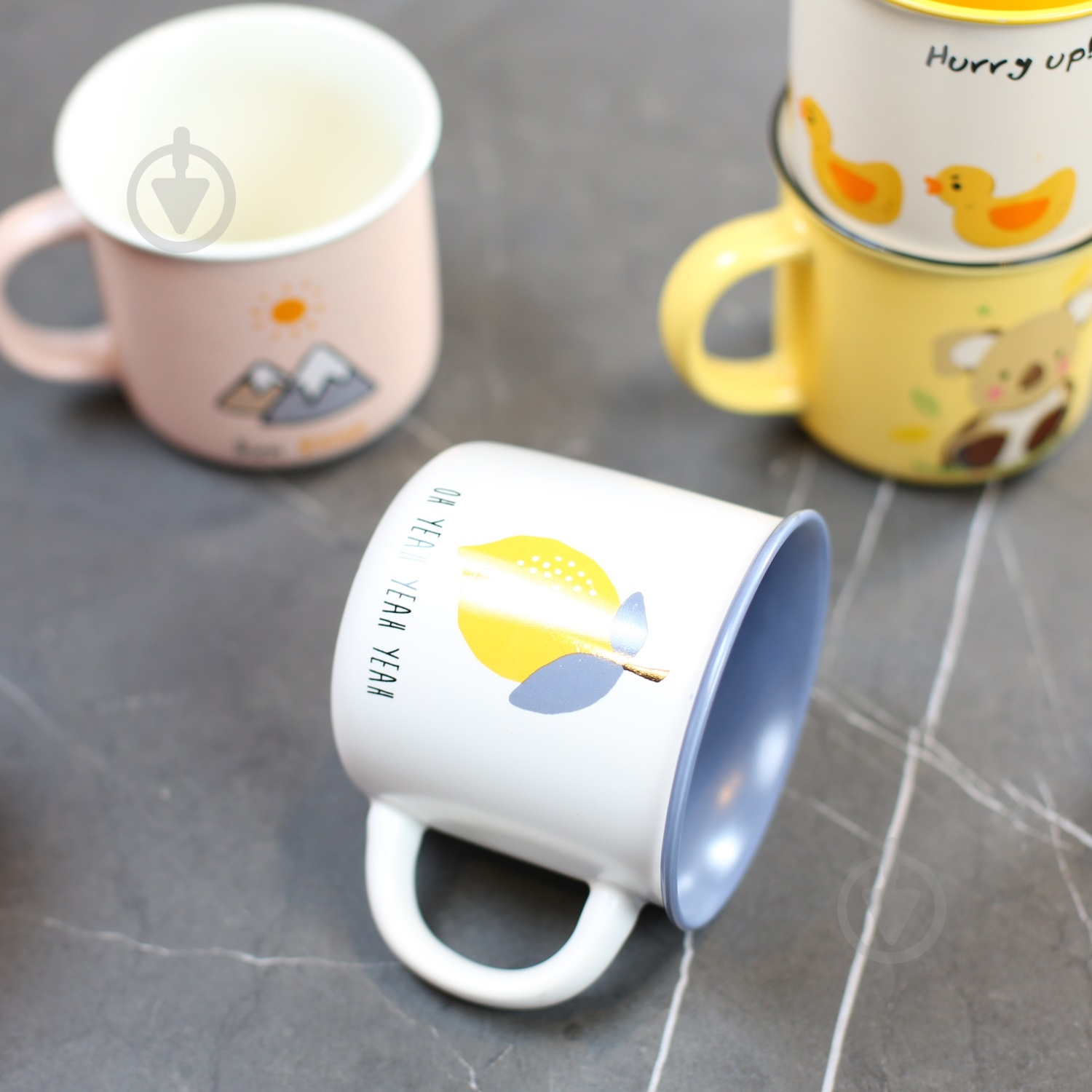 Чашка Fiora Lemon 400 мл - фото 3 Чашка Fiora Lemon 400 мл - фото 3