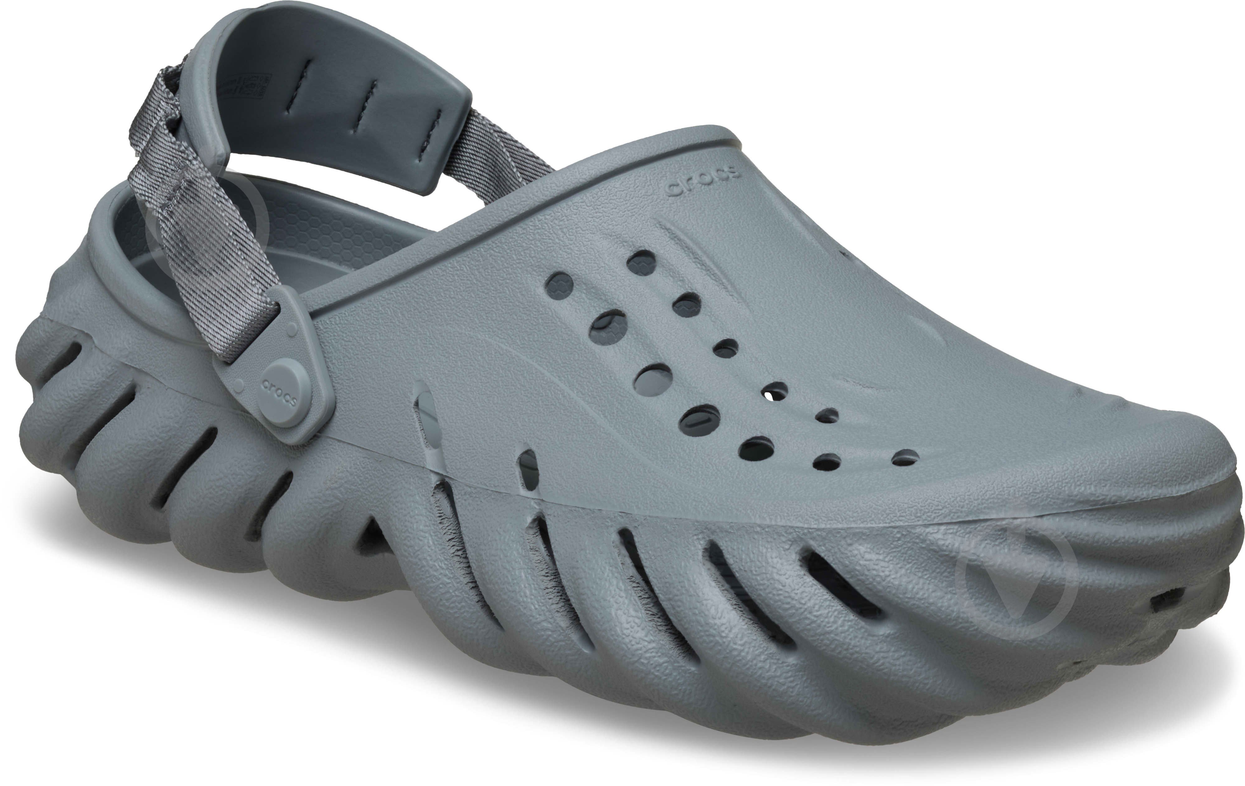 Сабо Crocs Echo Clog 207937-0Z3 р.41/42 сірий - фото 2
