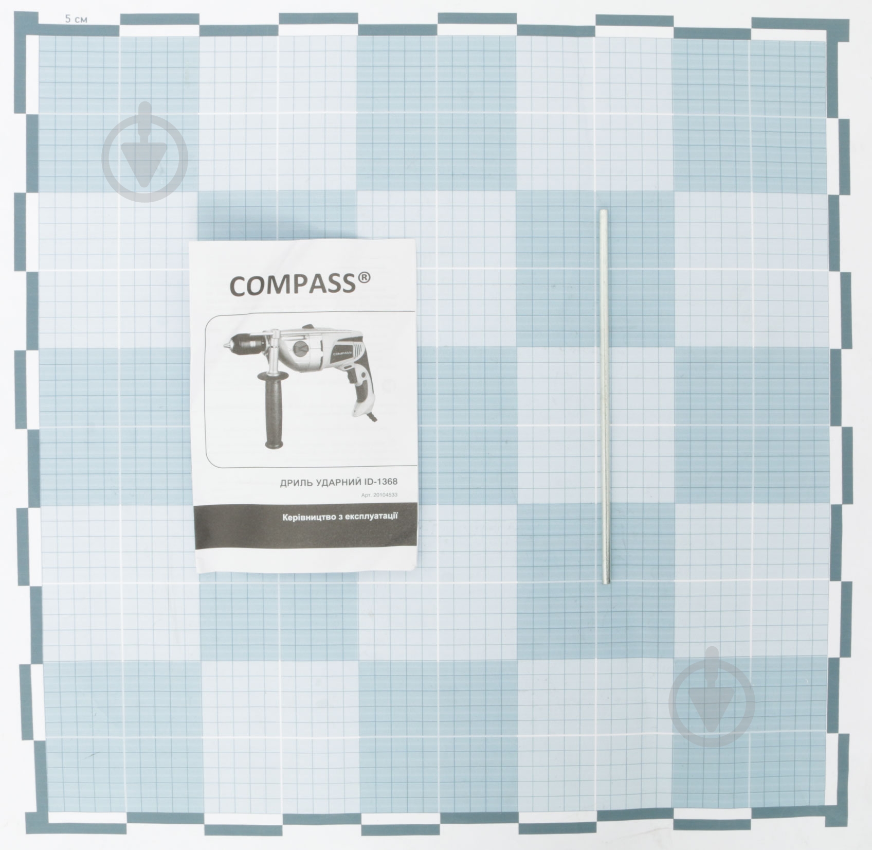 Дрель ударная Compass ID-1368 - фото 3