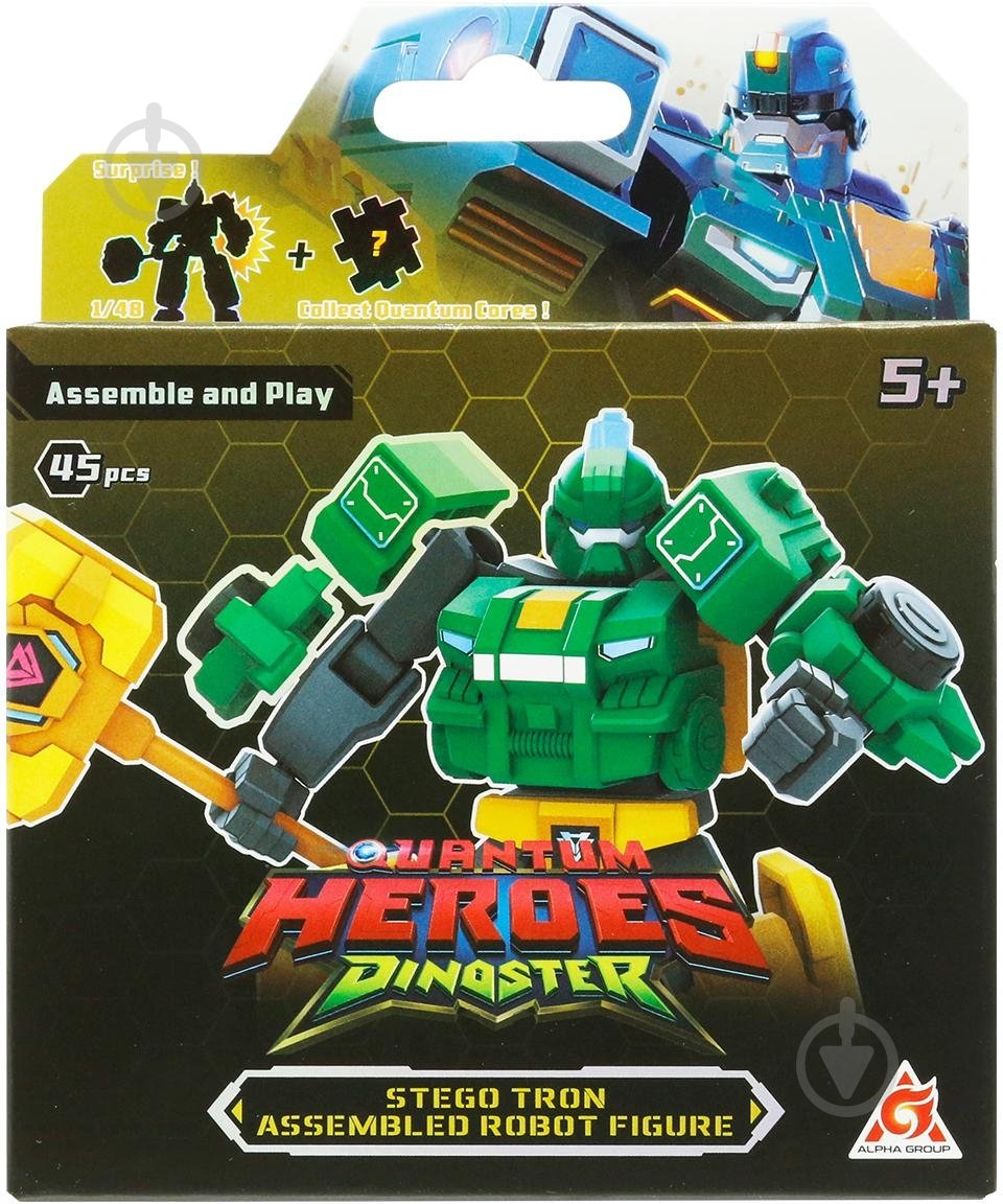 Игрушка DINOSTER Робот-конструктор Стего Трон EU580881A-4 - фото 1 Игрушка DINOSTER Робот-конструктор Стего Трон EU580881A-4 - фото 1